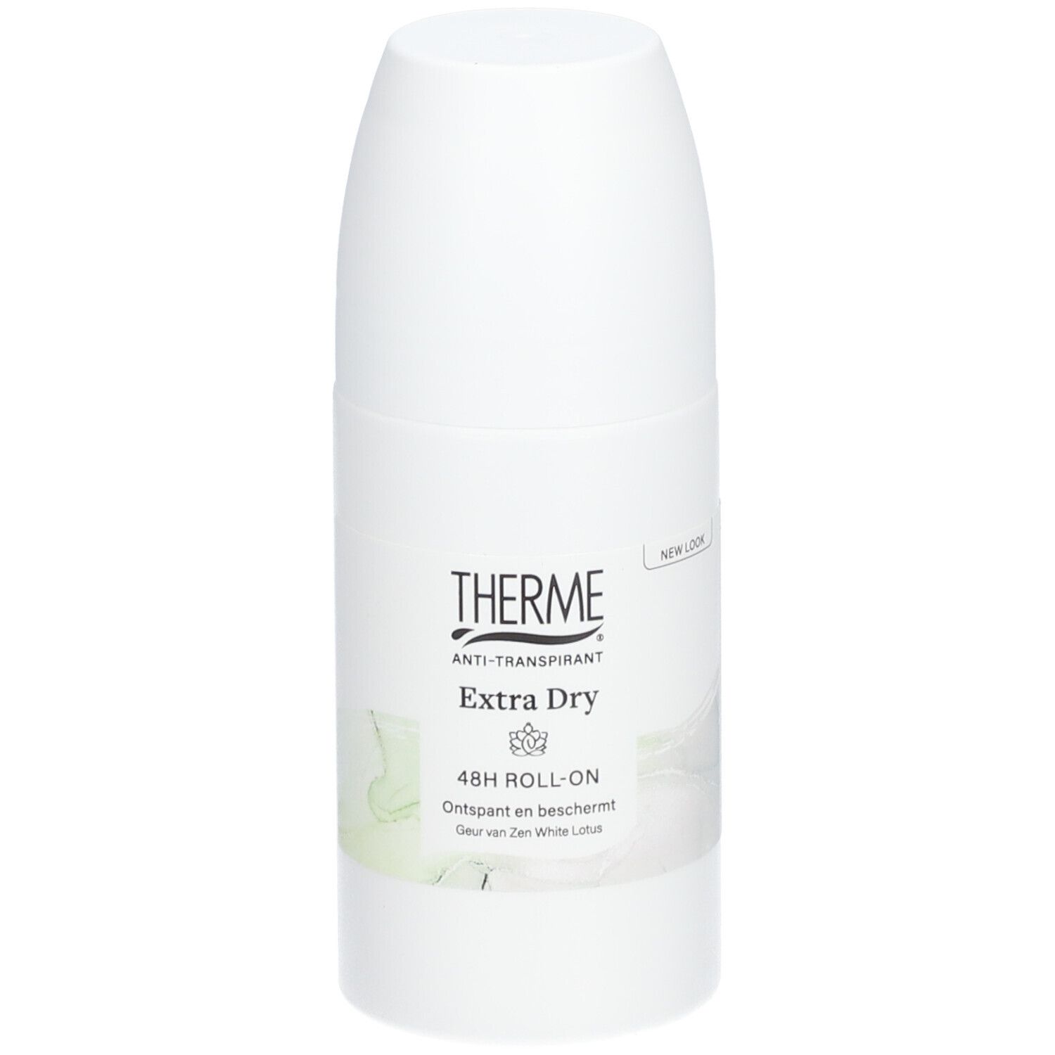 Weiße Therme Anti-Transpirant Extra Dry 48H Roll-On mit Zen White Lotus Duft.