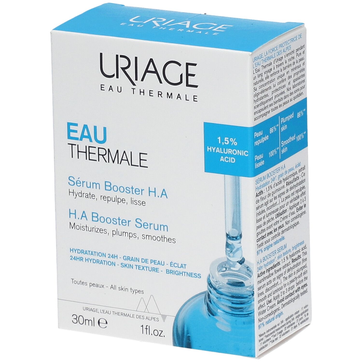 Uriage Eau thermale Sérum Booster H.A