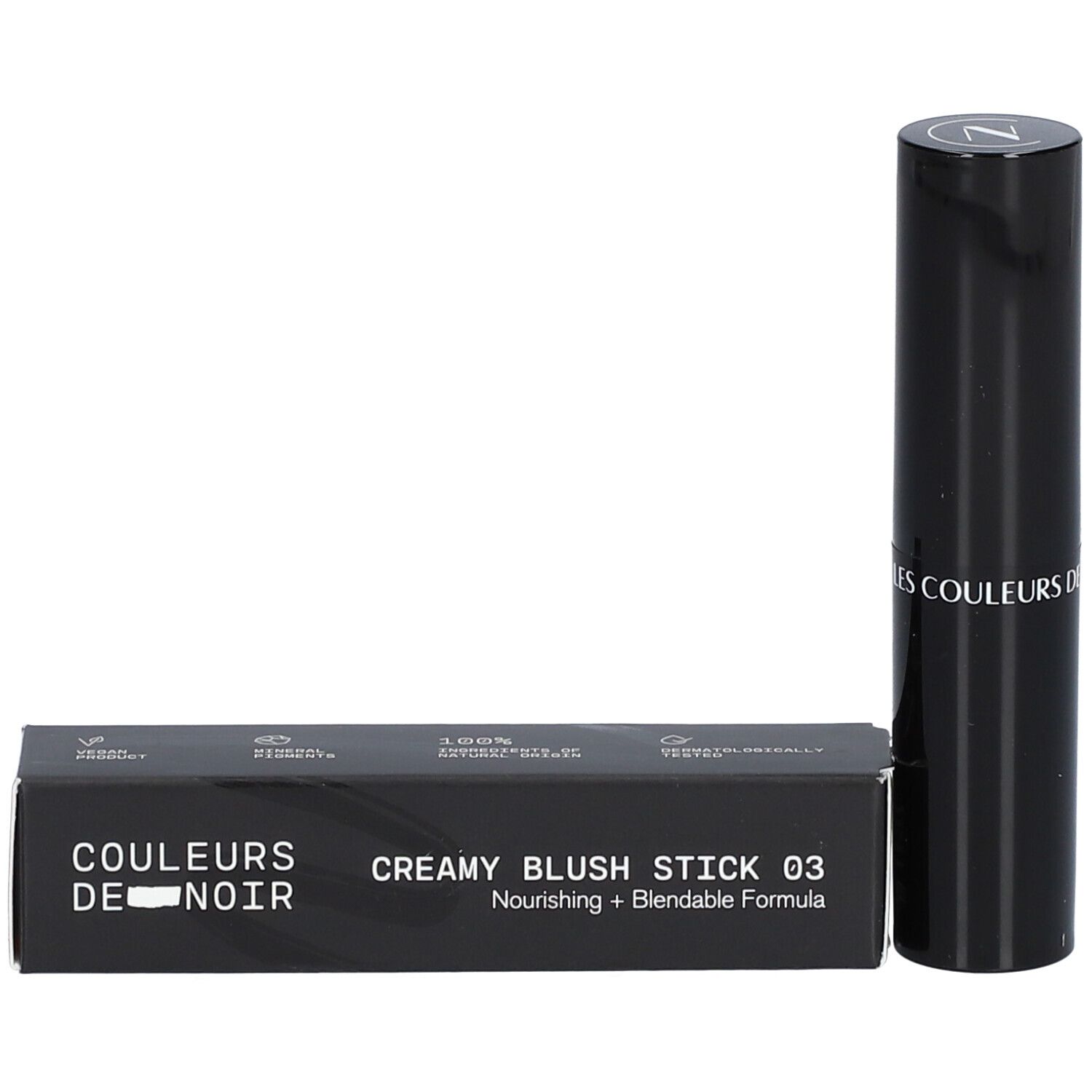 Couleurs de Noir Creamy Blush Stick 03 Burnt Rose