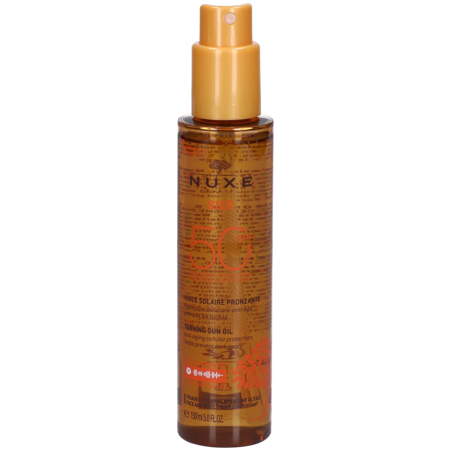Nuxe Sun Tanning Sun Oil Spf50