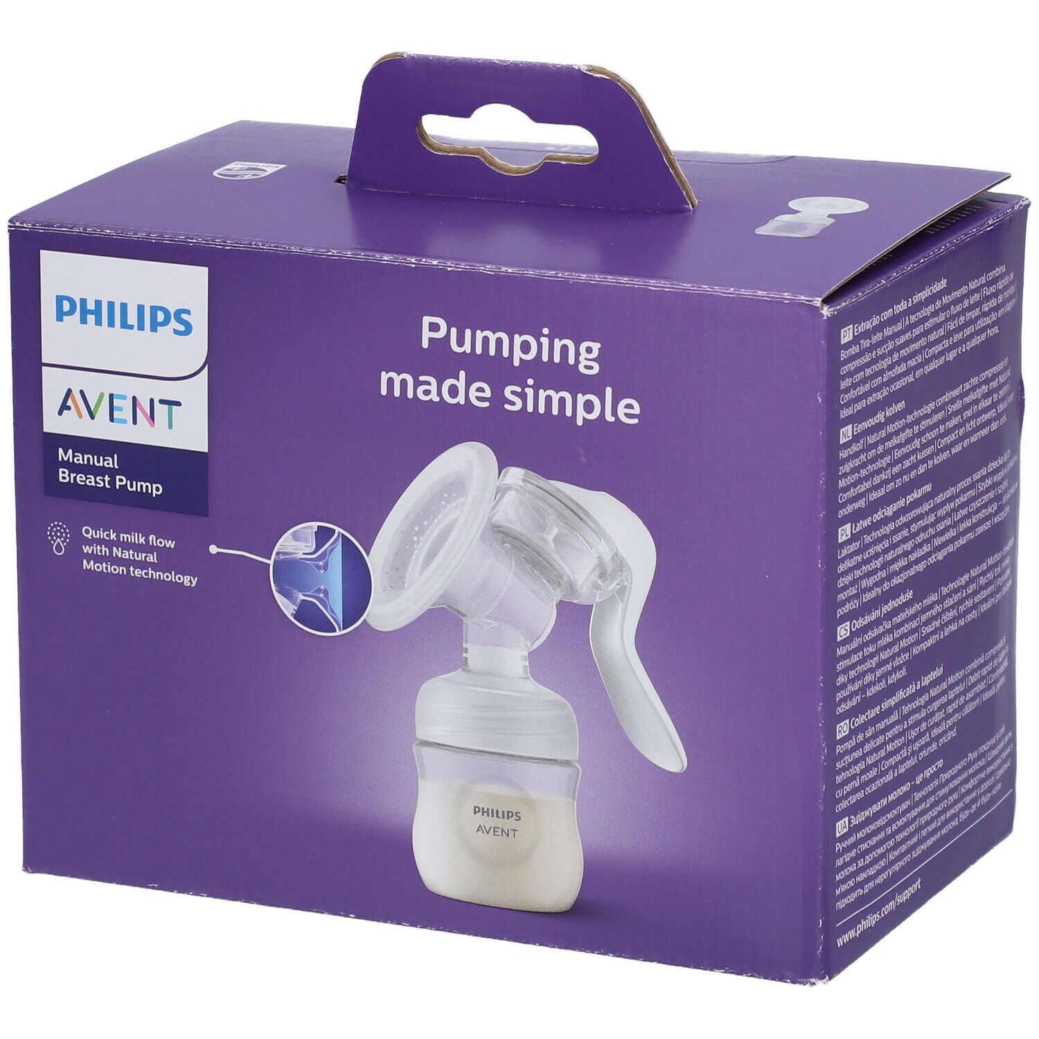 Philips Avent Tire Lait Manuel Naturel Motion