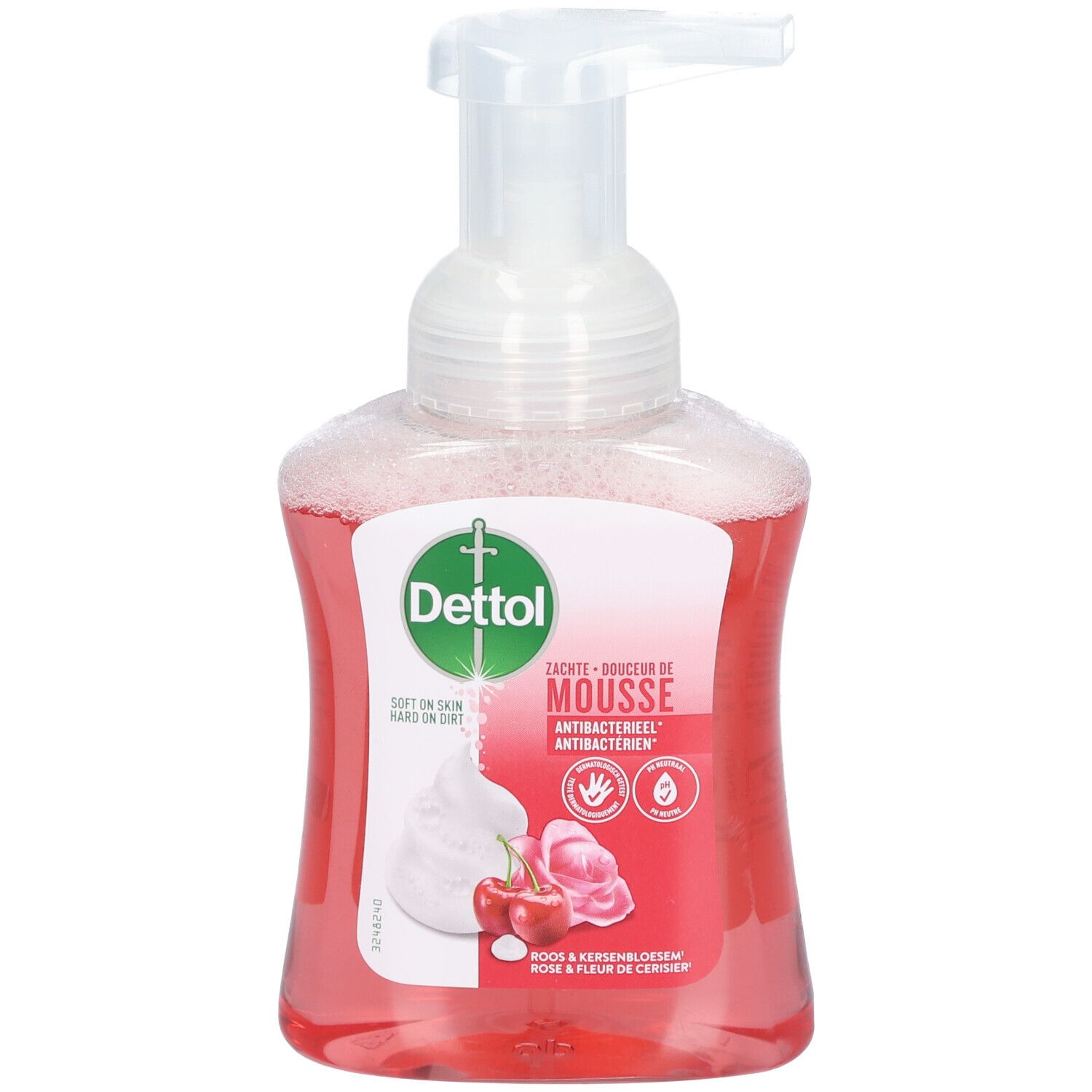 Dettol Douceur de Mousse Antibactérien Rose & Fleur de Cerisier