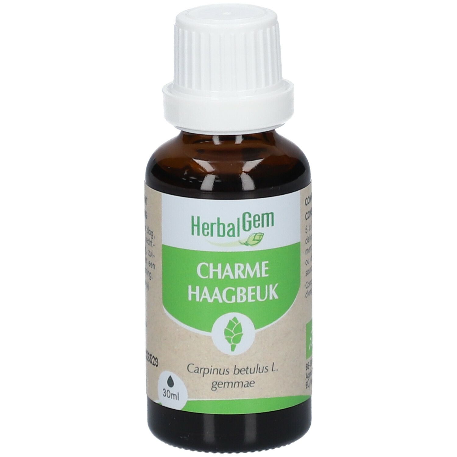 Herbalgem - Charme Bio - Complément Alimentaire - Extrait De Bourgeon Frais - Pour Voies Respiratoires & Circulation Sanguine - - 30 ml