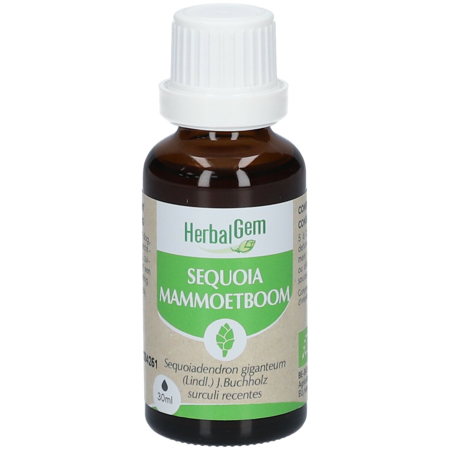 Herbalgem - Séquoia Bio - Complément Alimentaire - Extrait De Bourgeon Frais - - 30 ml