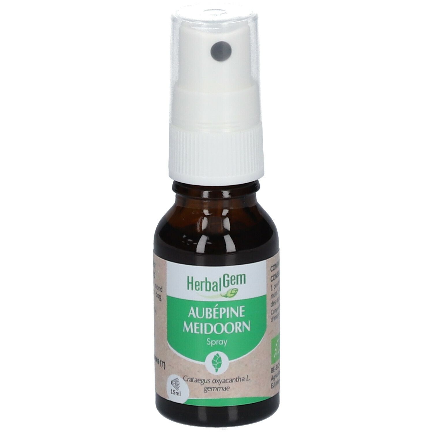 Herbalgem - Aubépine Bio - Complément Alimentaire - Extrait De Bourgeon Frais - Pour Circulation San