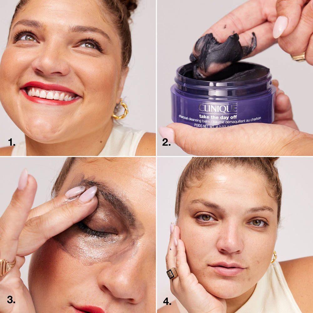 CLINIQUE Reinigungsbalm mit Holzkohle: Über 95% Make-up-Entfernung.