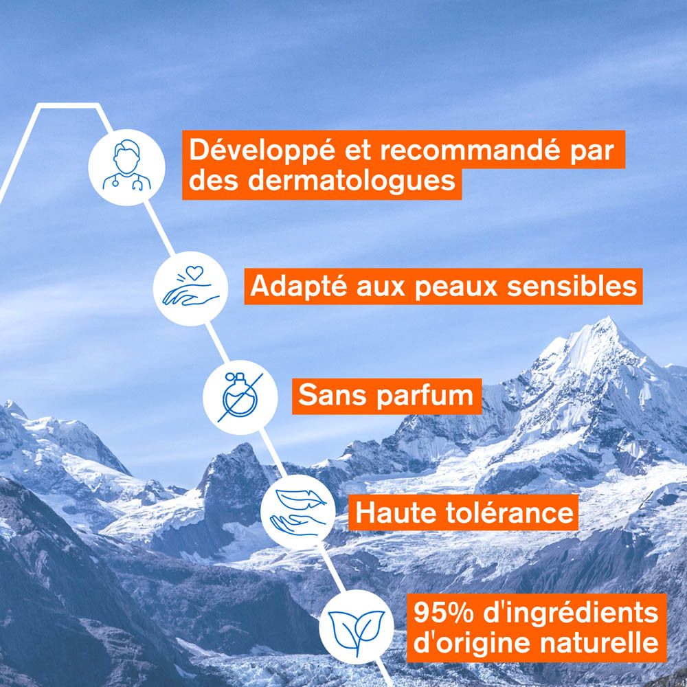 URIAGE DÉPIDERM. Développé et recommandé par des dermatologues. Adapté aux peaux sensibles.