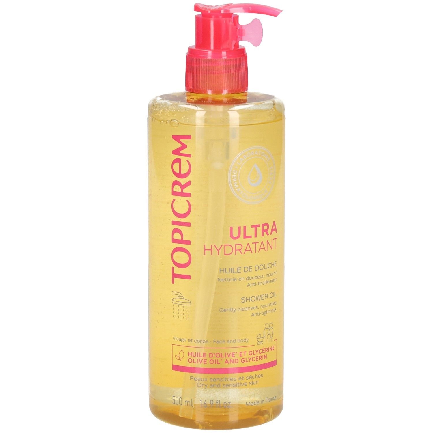 Topicrem Ultra Hydratant Shower Oil 500 ml