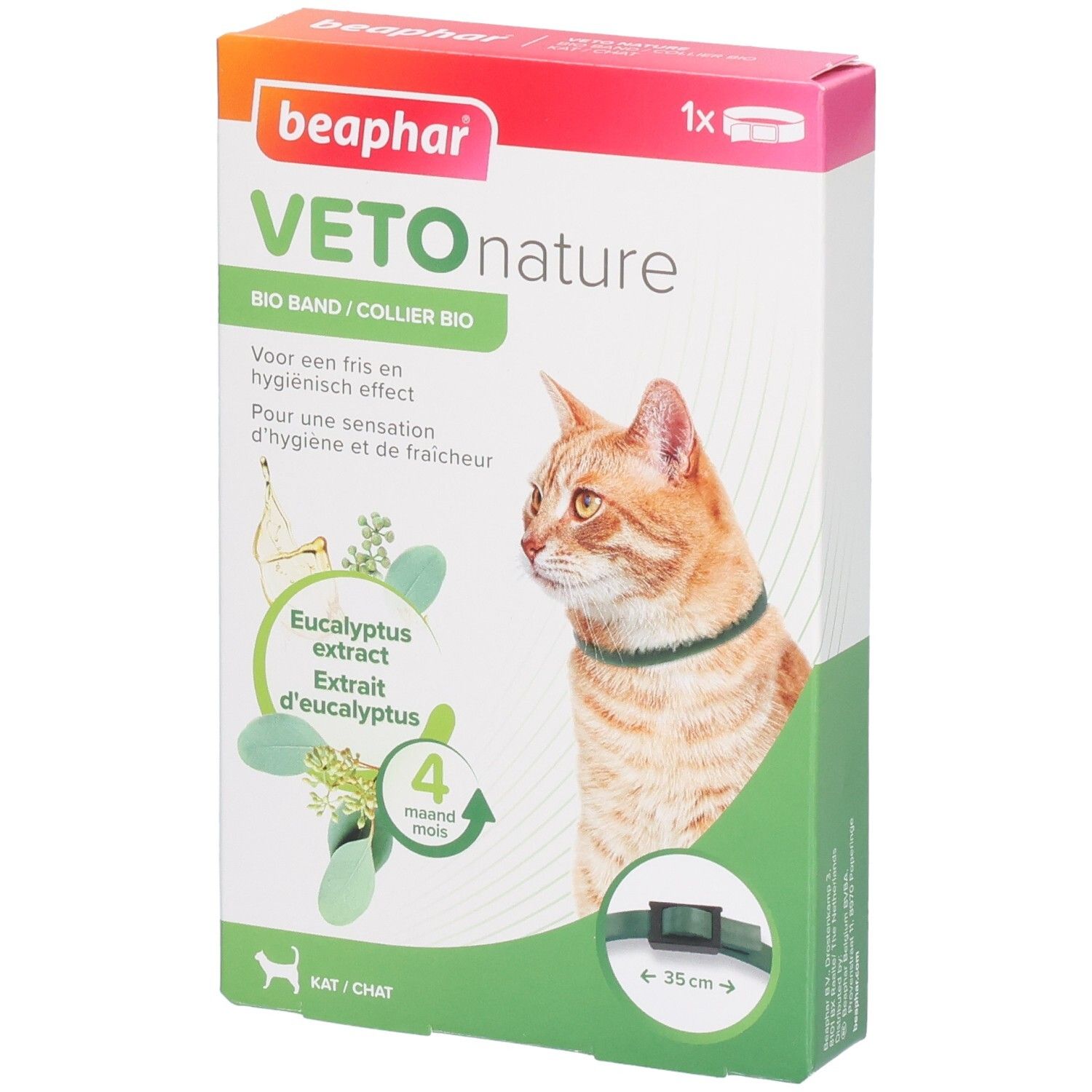 Beaphar Vetonature Halsband Bio Eukalyptus Katze
