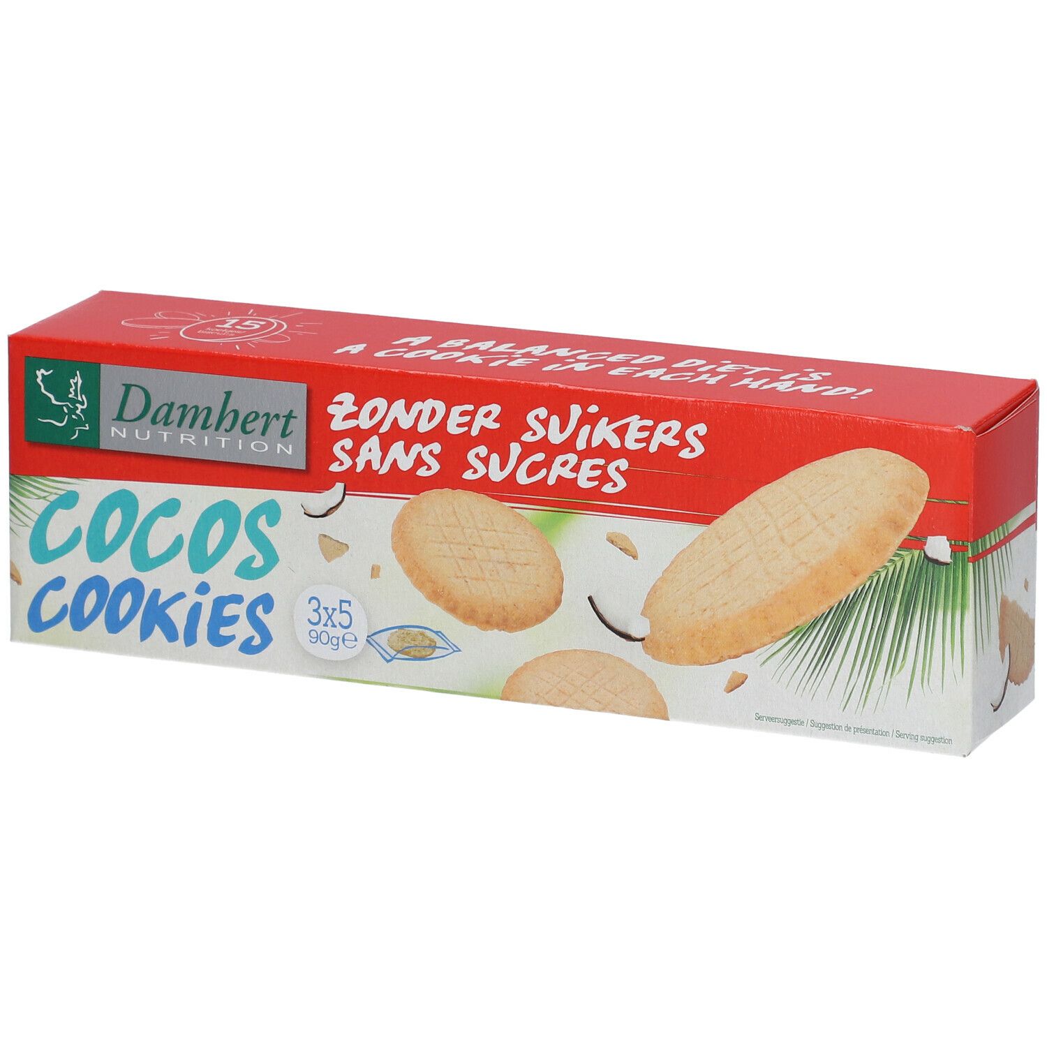 Damhert Cookies coco sans sucre