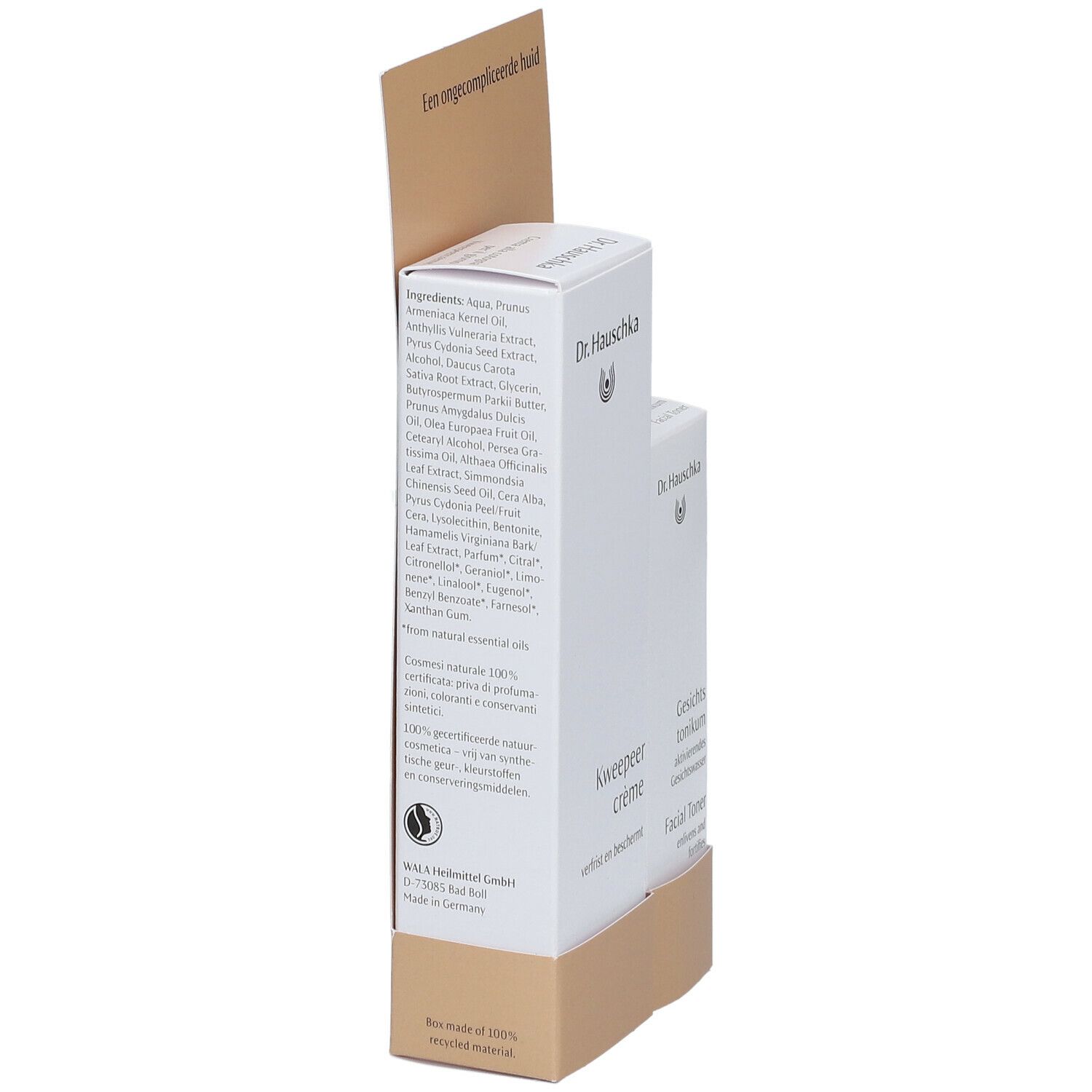 Dr. Hauschka Kweepeercreme + Gezichtslotion 10 ml Gratis Promo 2023 1 St Kombipackung