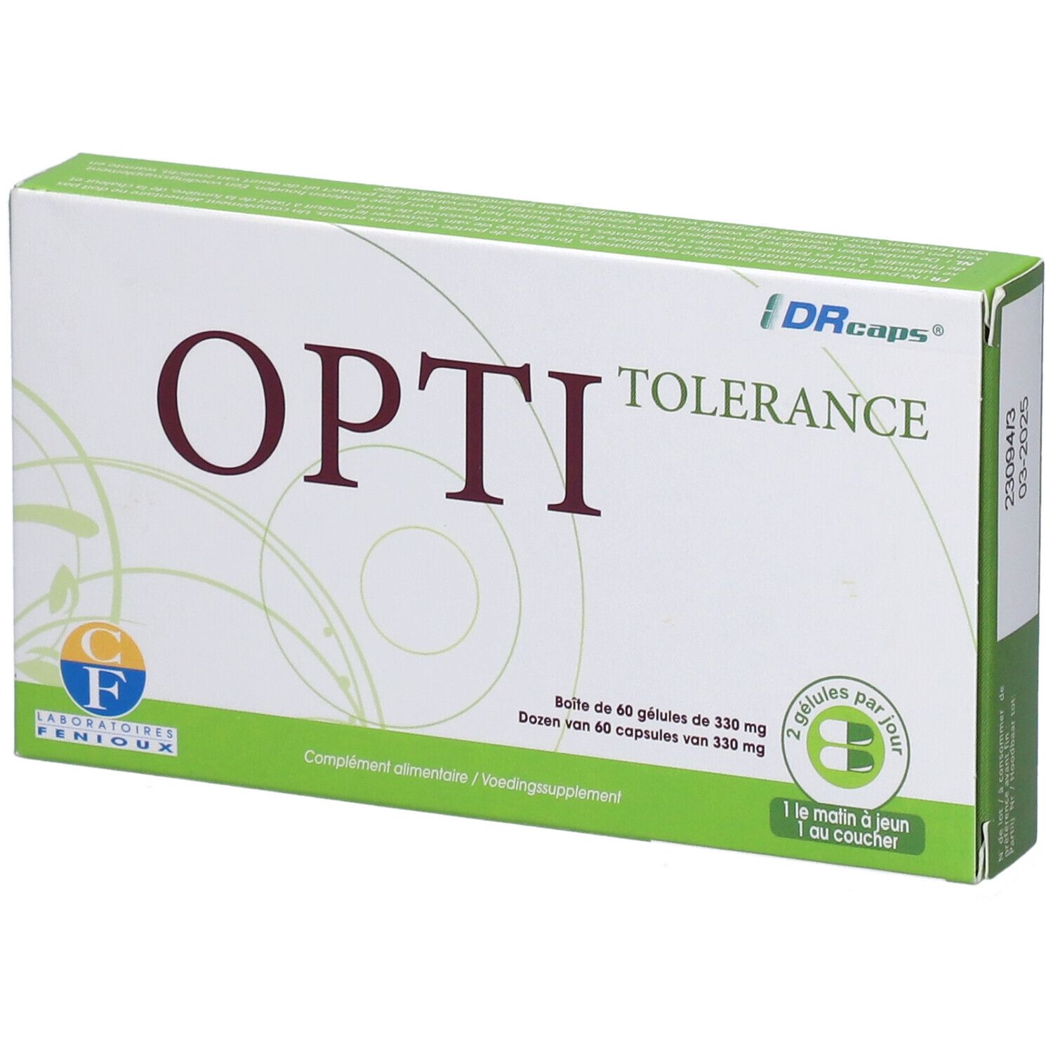 Fenioux Opti Tolerance 60 Capsules