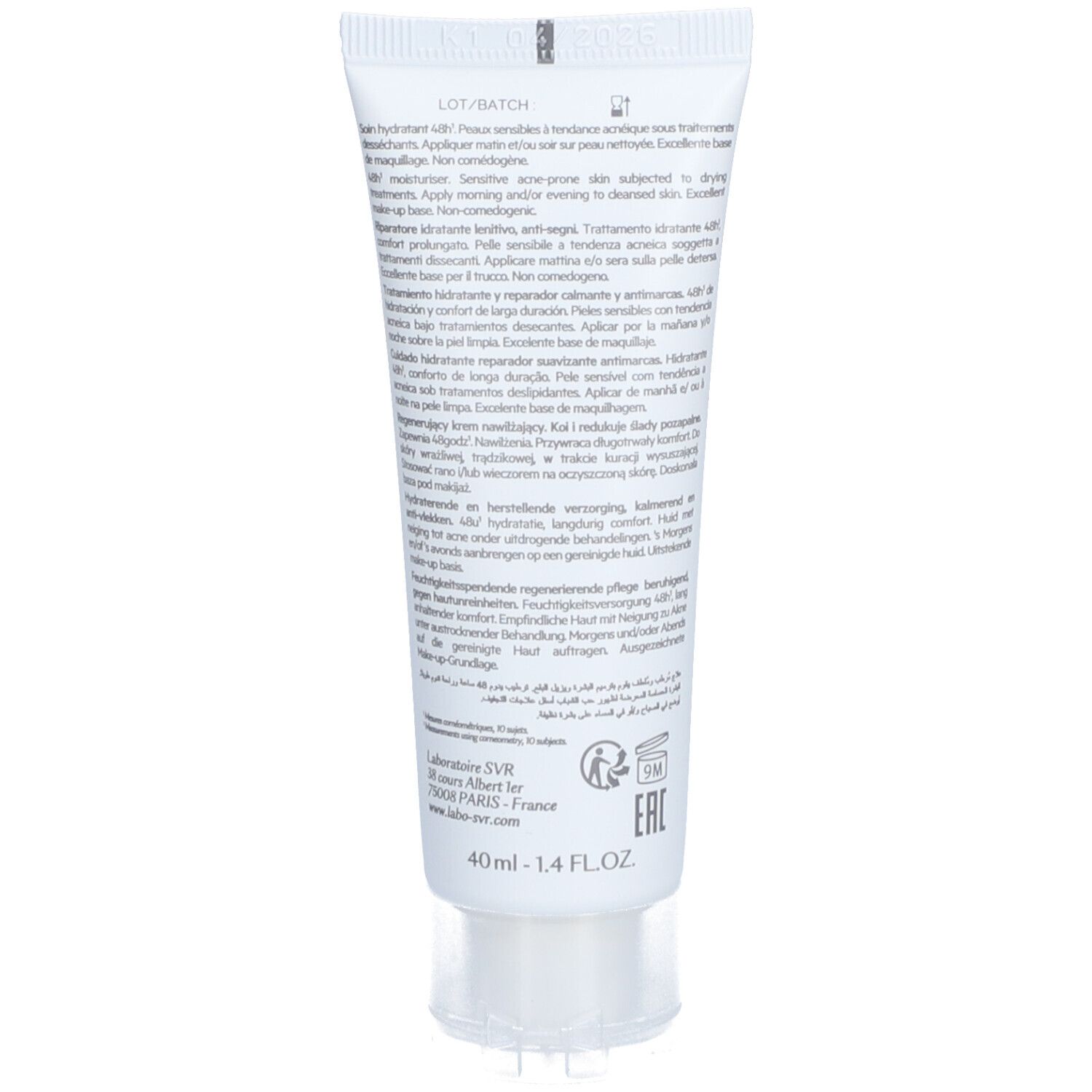 SVR Sebiaclear Hydra Creme 40 ml