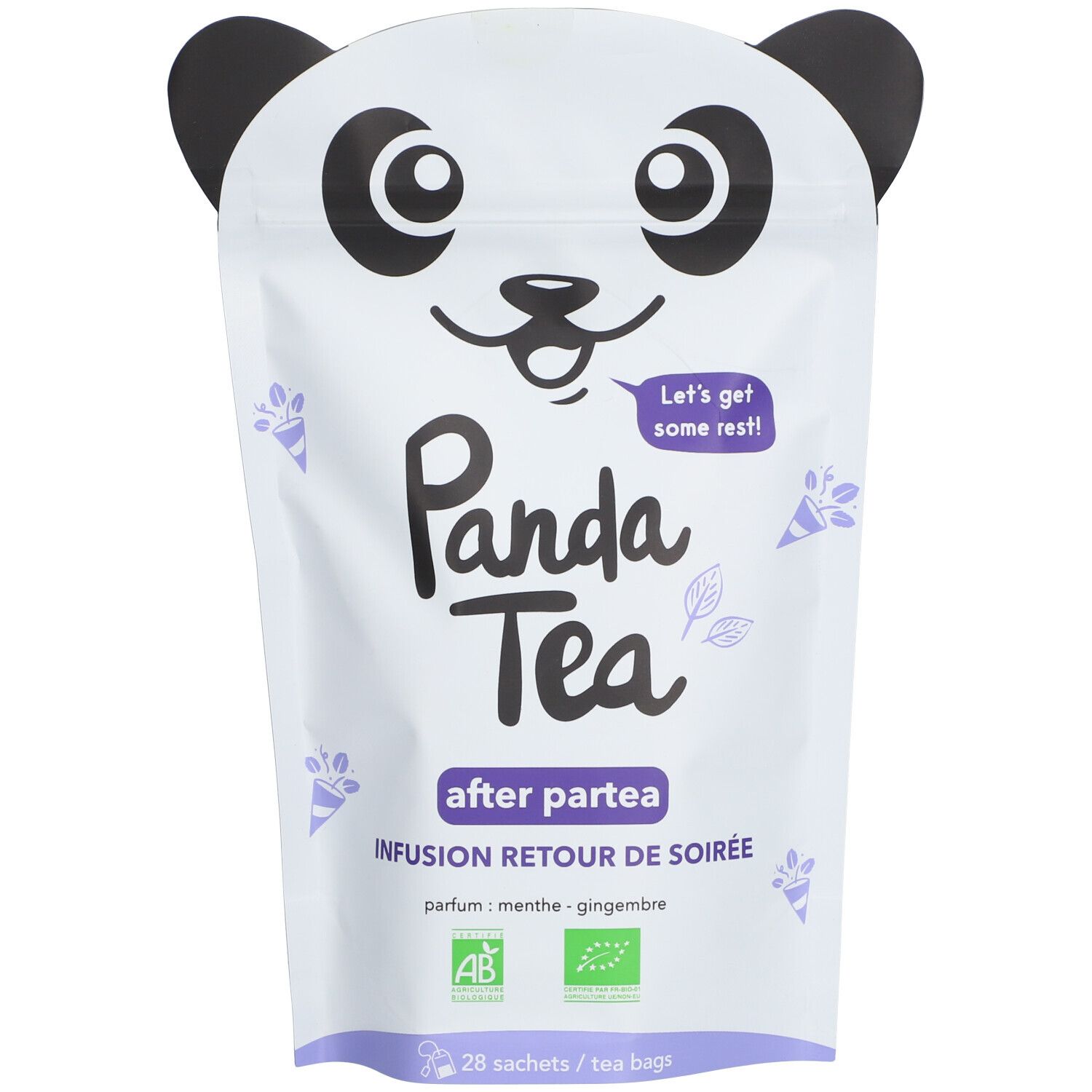 Panda TEA After partea - Infusion retour de soirée - Parfum : Menthe & Gingembre