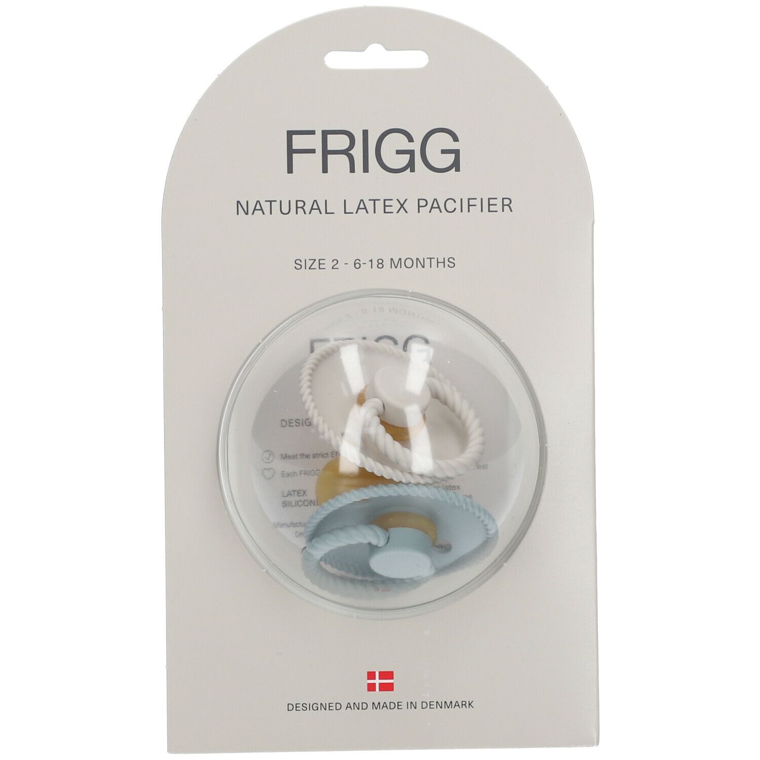 Frigg Tétine en latex Rope taille 2 6-18 mois