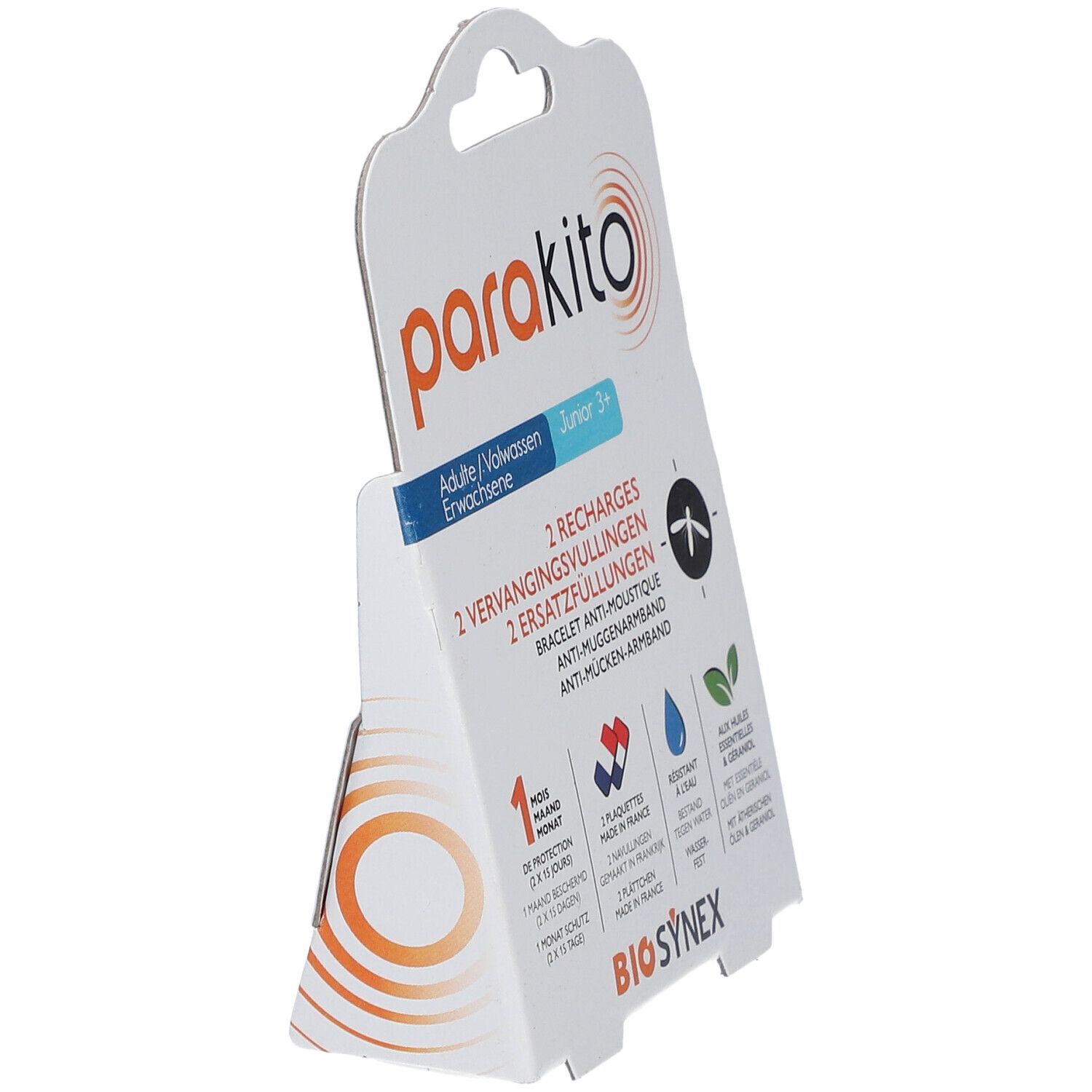 ParaKito 2 Recharges de remplacement pour bracelet anti-moustique 2 pc(s) Bracelet view 2