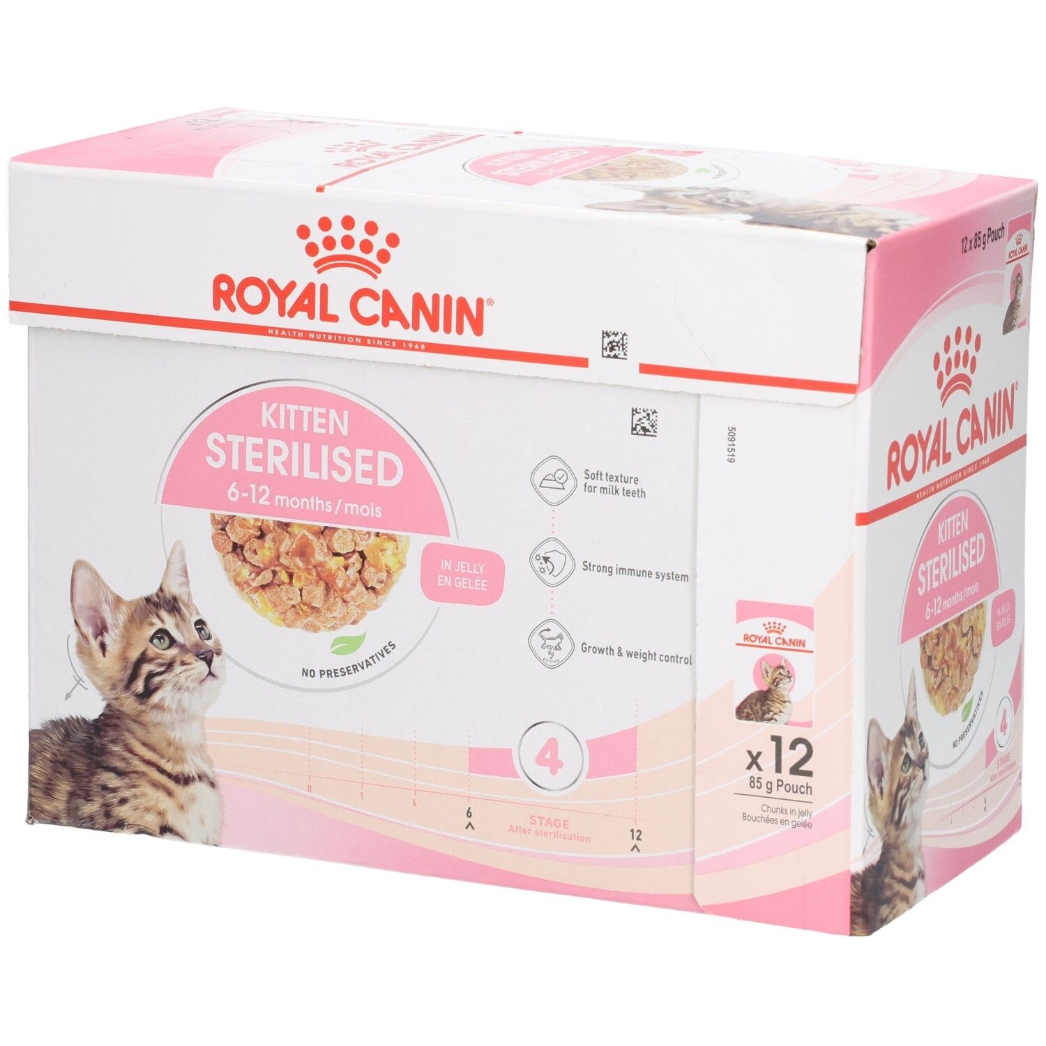 Royal Canin Fhn Kitten Sterilised in Gelee