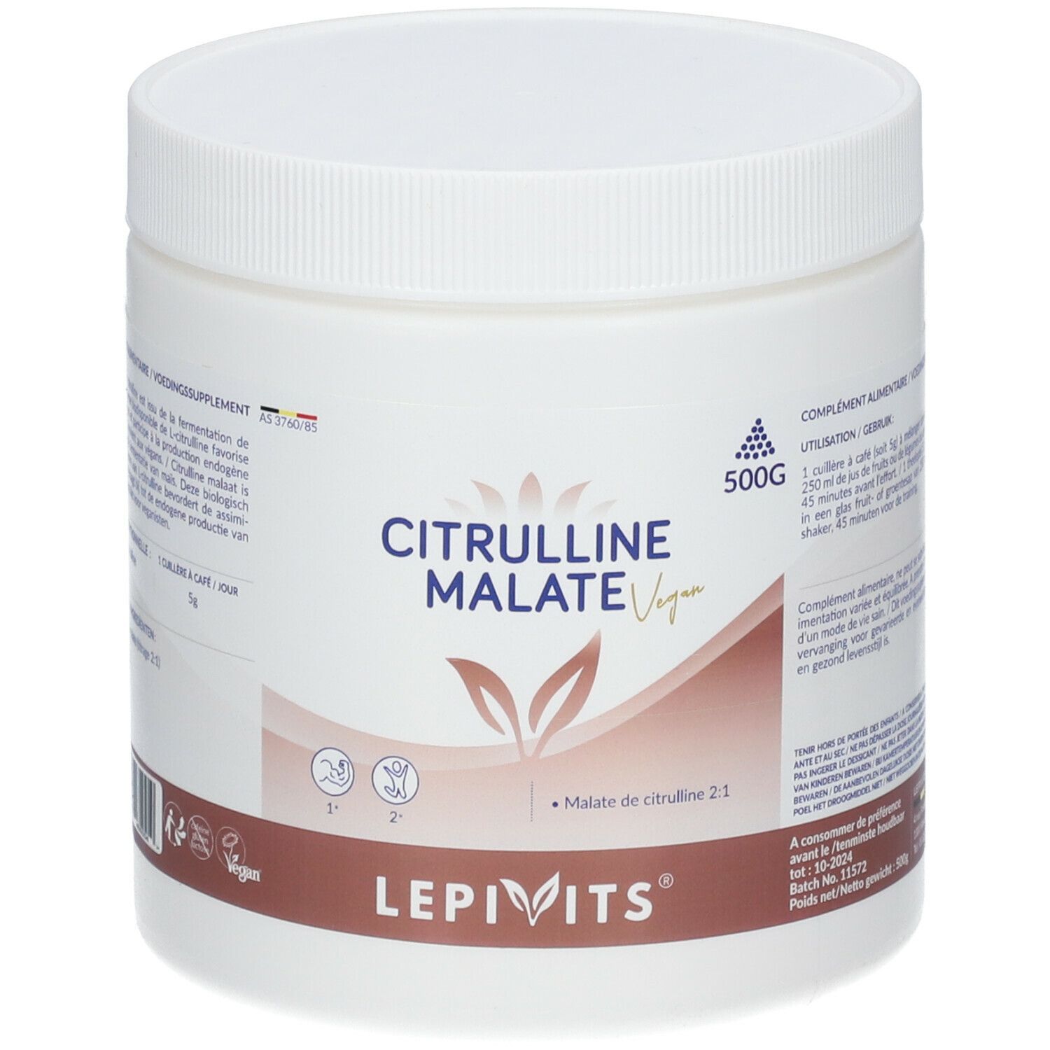 Lepivits® Citrulline Malate Vegan