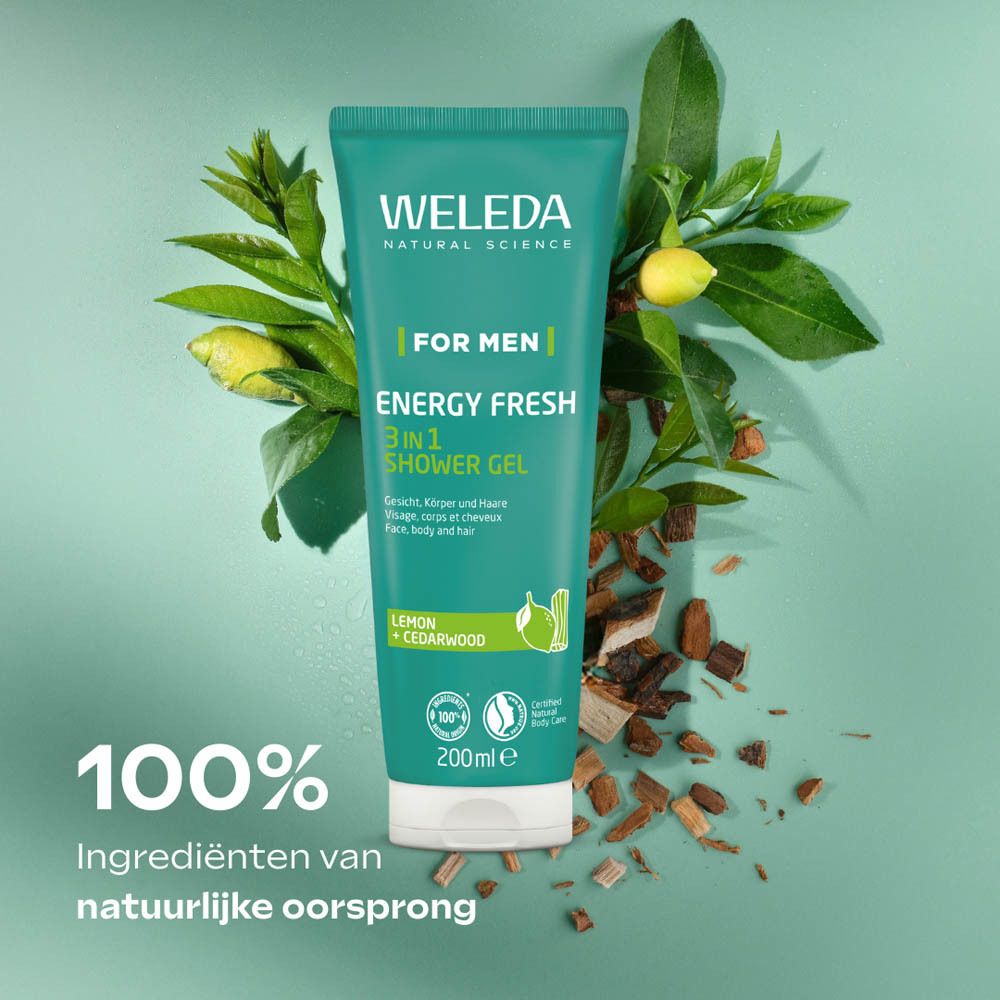 Weleda Men Energy Fresh 3 in 1 Shower Gel