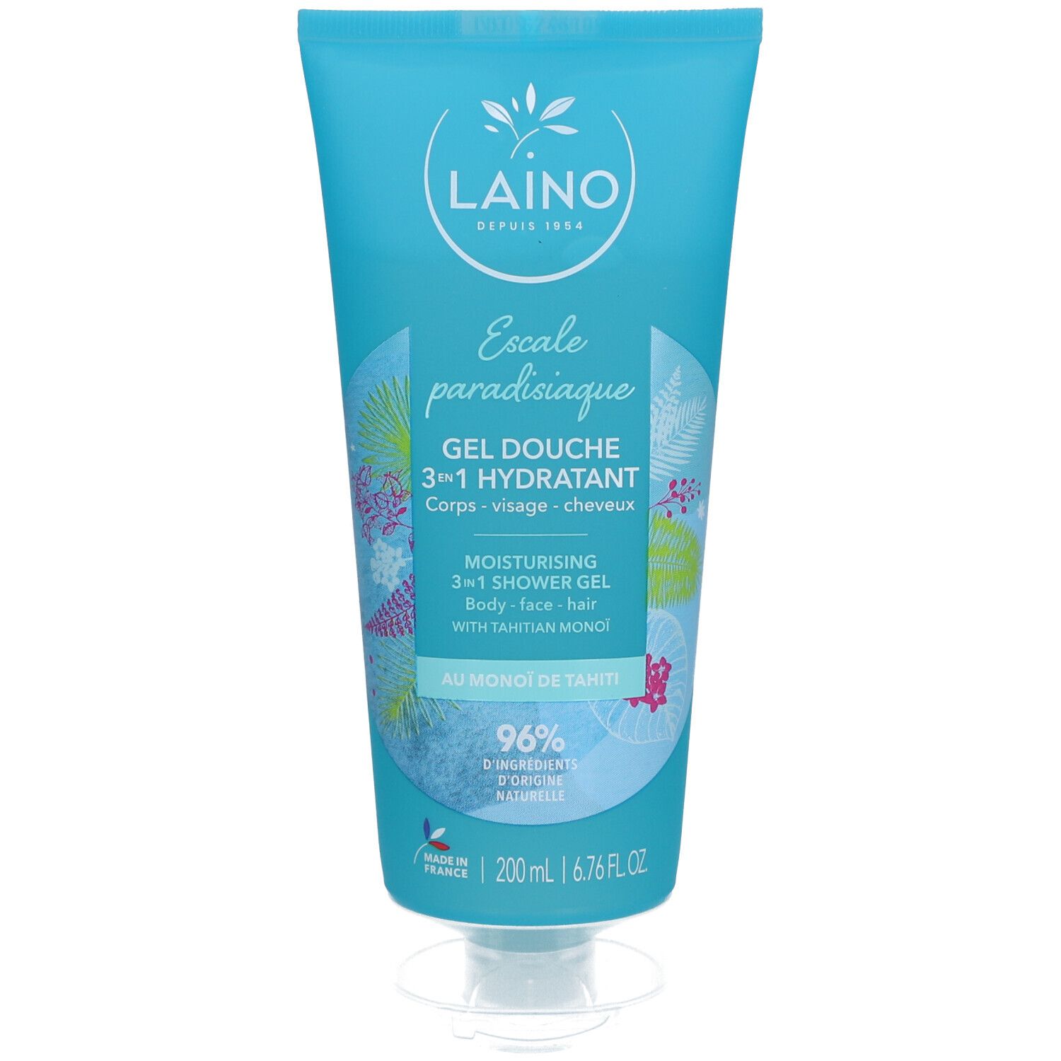 Laino Douchegel 3-in-1 Monoi 200ml 200 ml Duschgel