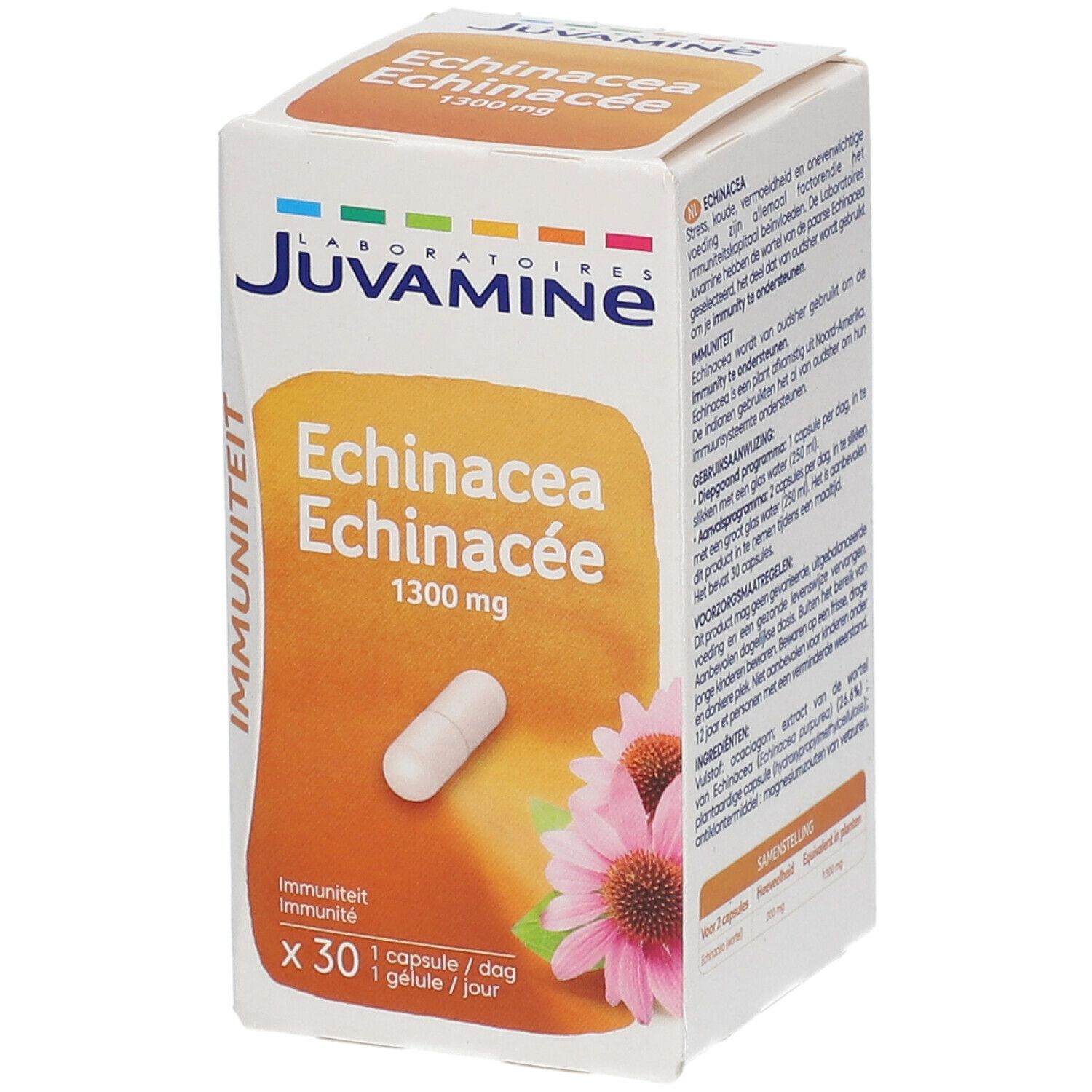 Juvamine Echinacée 30 capsules
