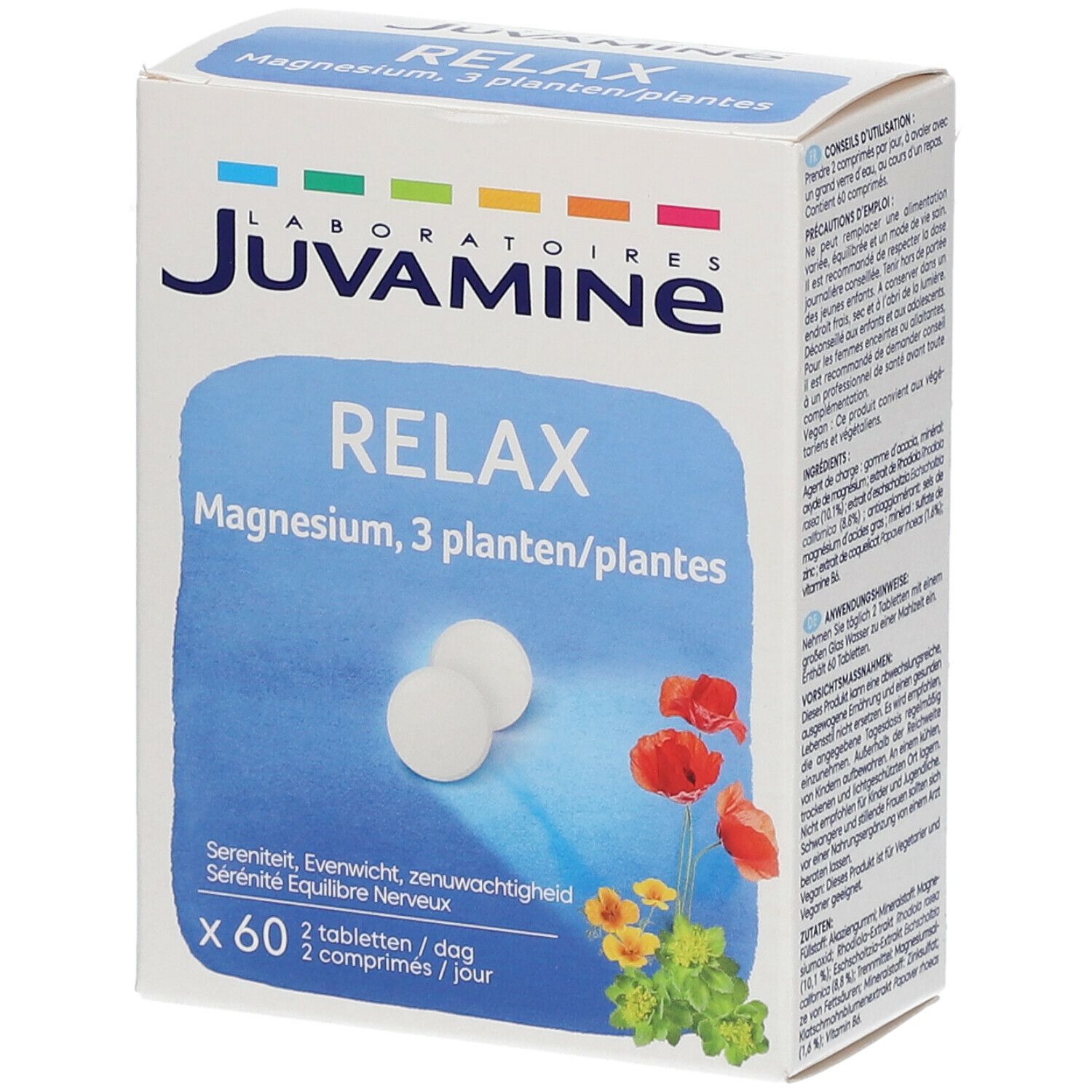 Juvamine Relax 60 comprimés
