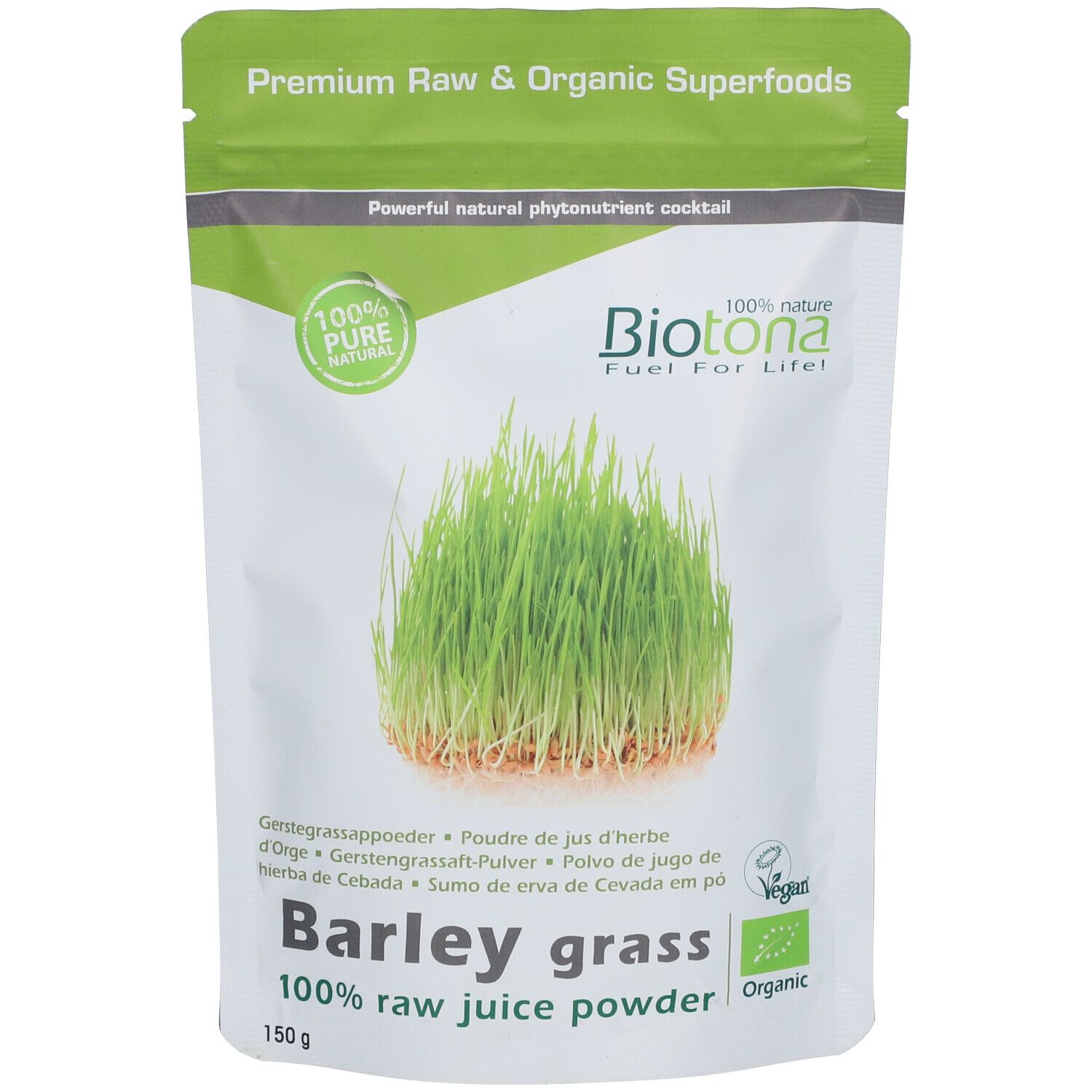 Biotona Barley Grass 150 g Pulver