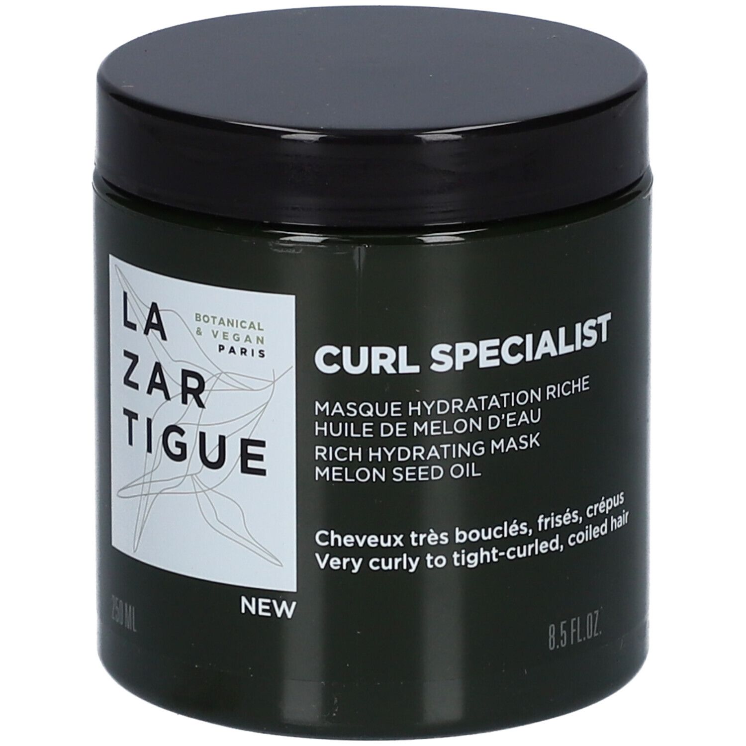 Lazartigue Curl Specialist Masque Hydratation Riche Huile de Melon d'Eau 250 ml masque