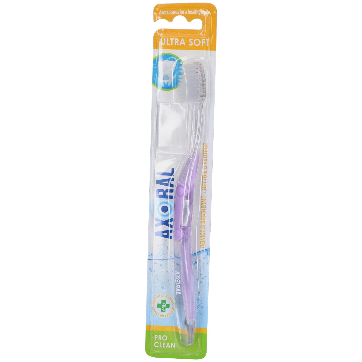 Axoral Pro-clean Tandenborstel Ultrasoft 1 St Zahnbürste