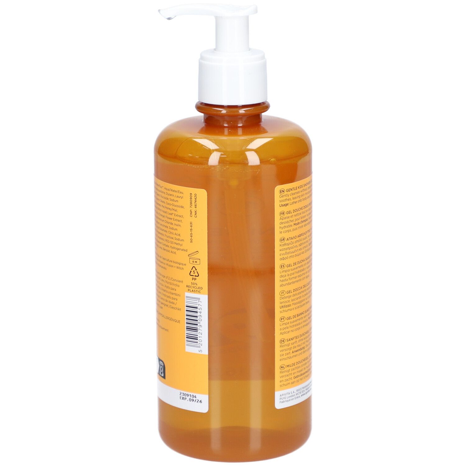bambini Gel doccia delicato per bambini al 95% di origine naturale