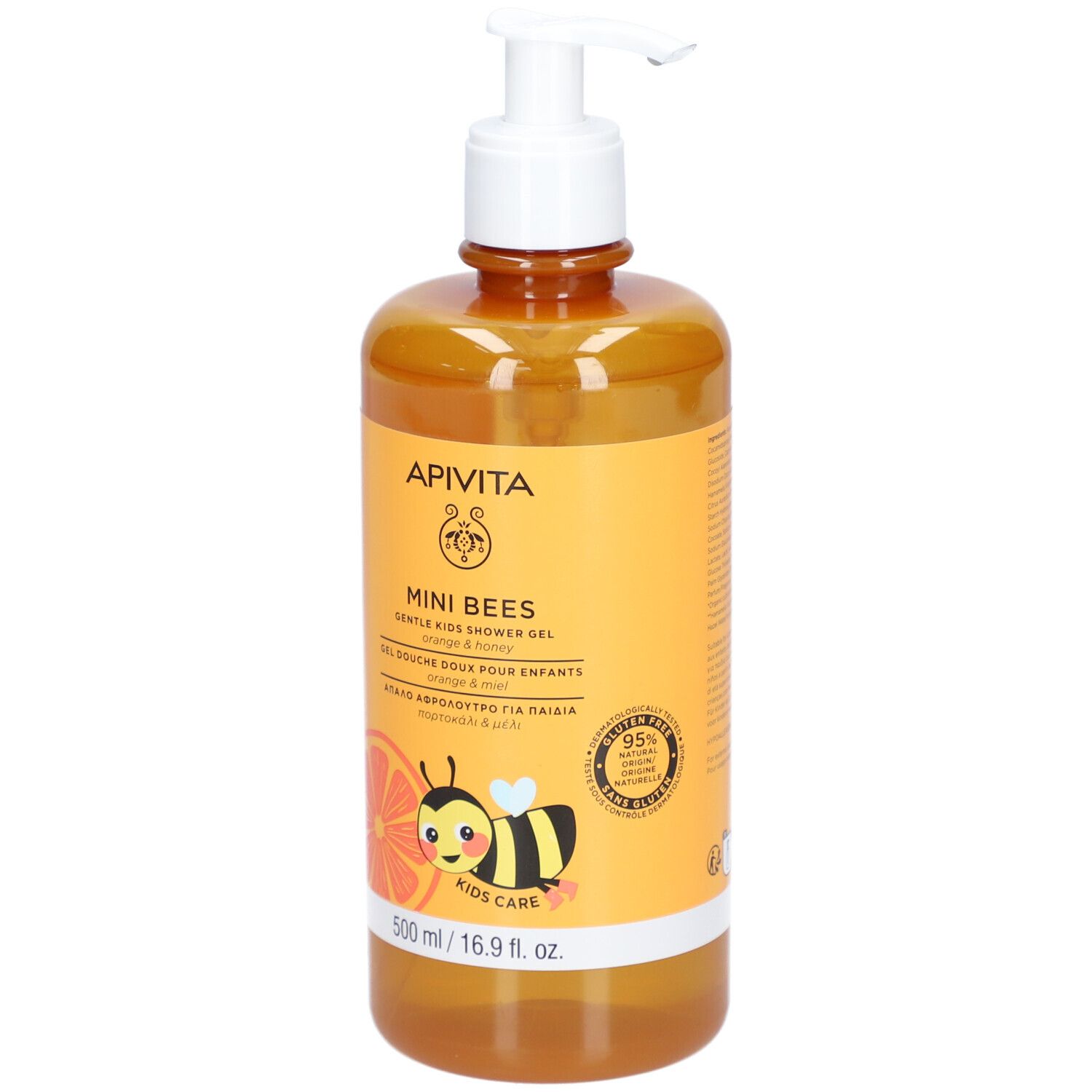 bambini Gel doccia delicato per bambini al 95% di origine naturale