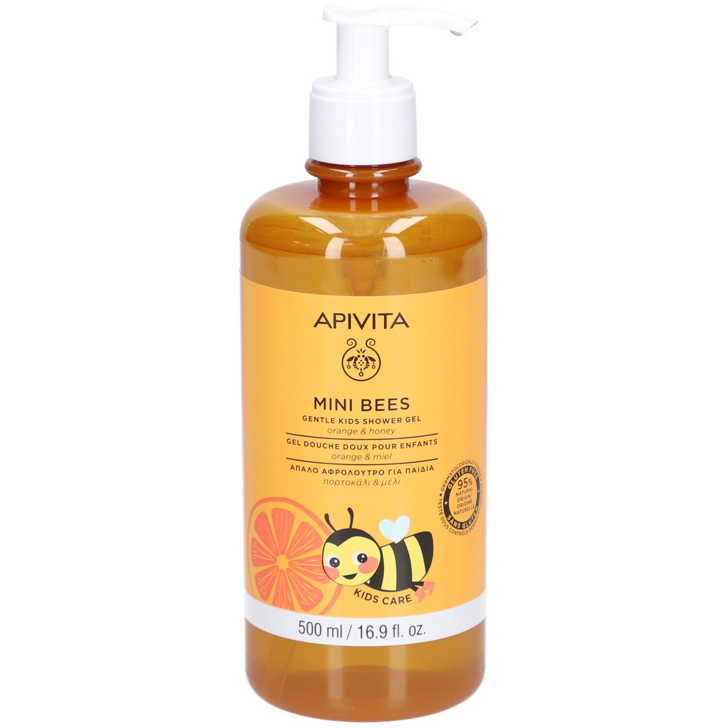 bambini Gel doccia delicato per bambini al 95% di origine naturale
