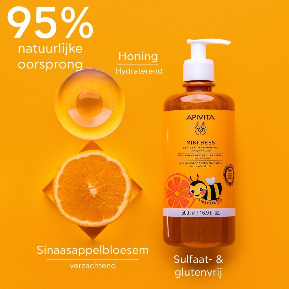Apivita Mini Bees Gentle Kids Shower Gel
