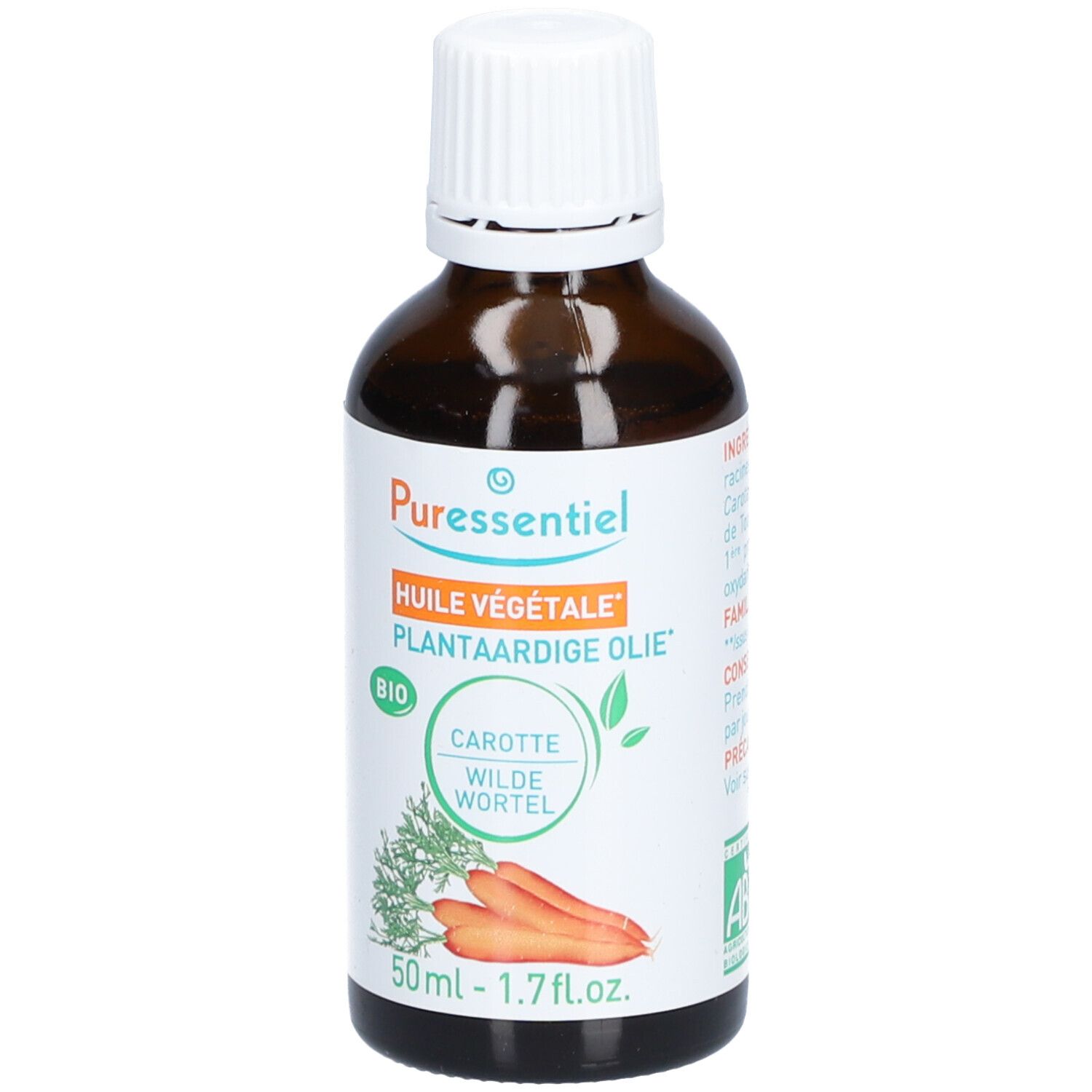 Puressentiel Plantaardig Olie Wilde Wortel 50 ml Öl