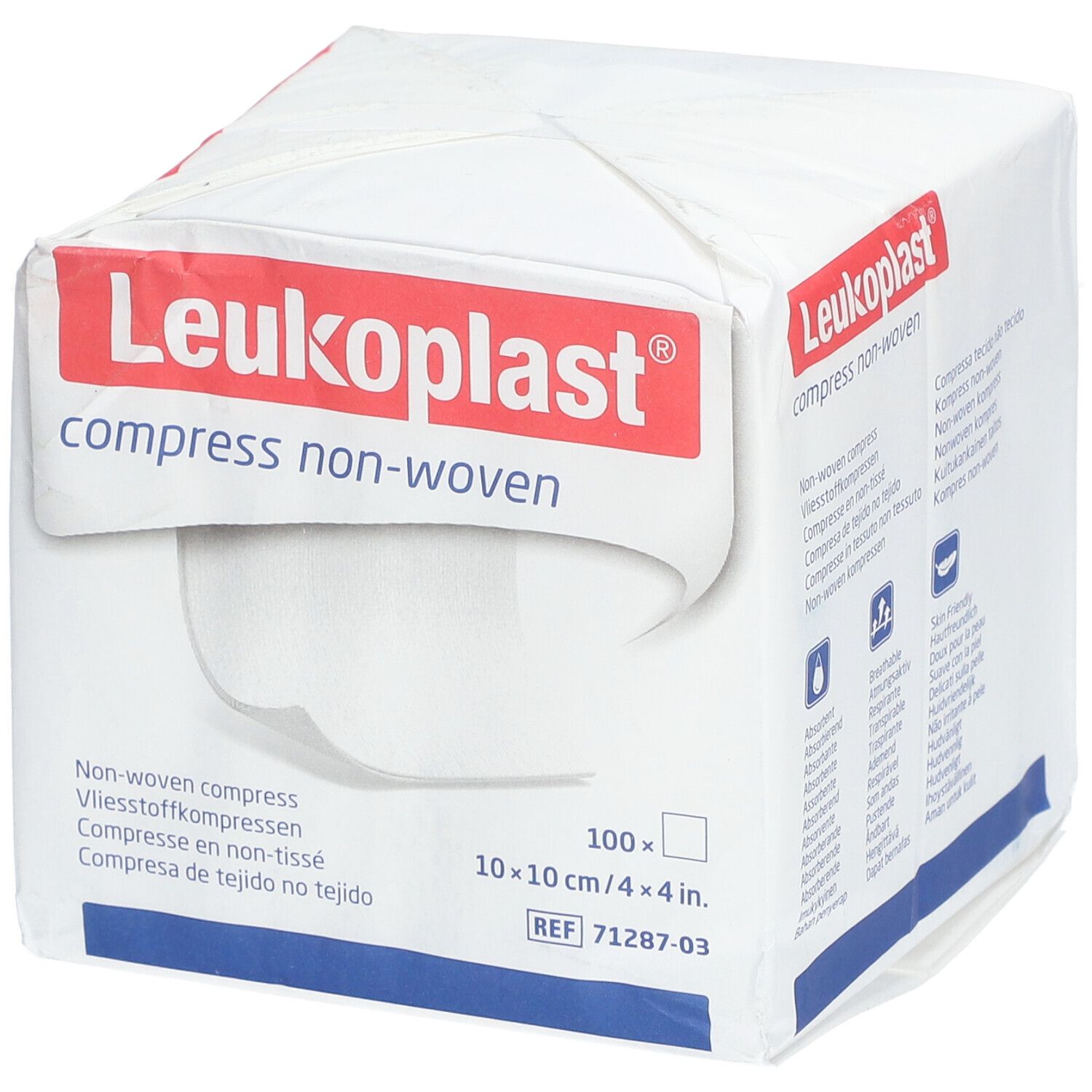 Leukoplast® Compresses non tissées 10 x 10 cm