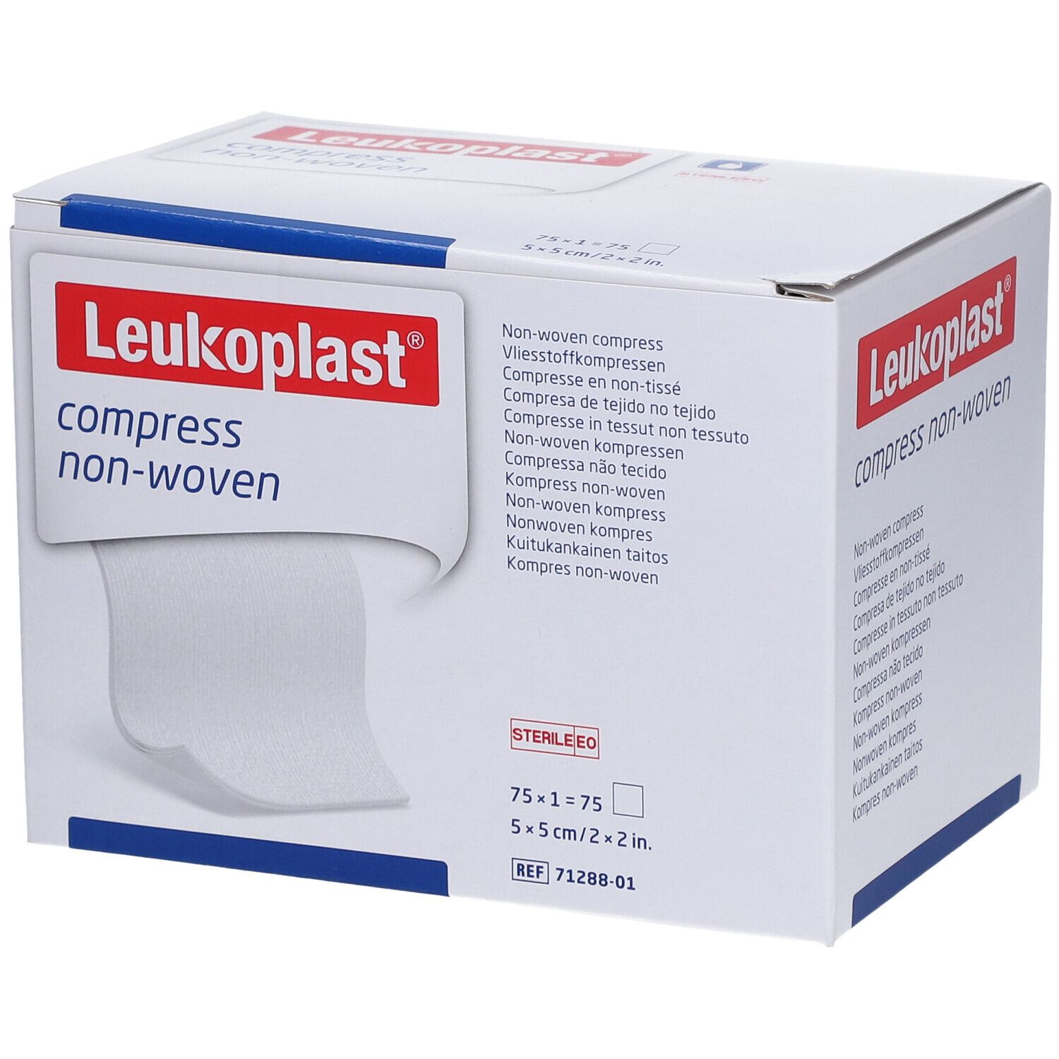 Leukoplast Compress Non-Woven 5 cm x 5 cm