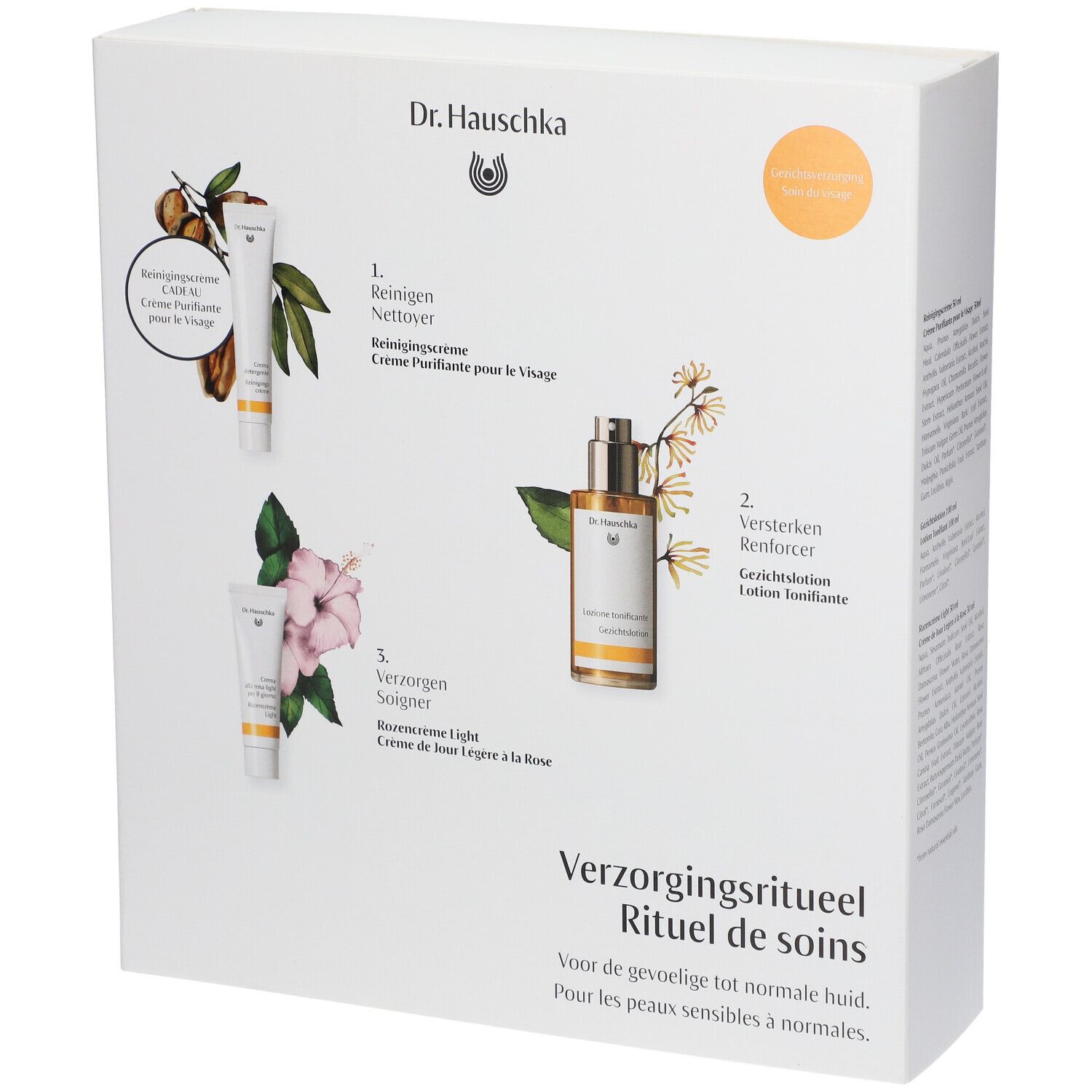 Dr. Hauschka Rituel de Soins Crème de Jour Légère à la Rose Peaux Sensibles à Normales