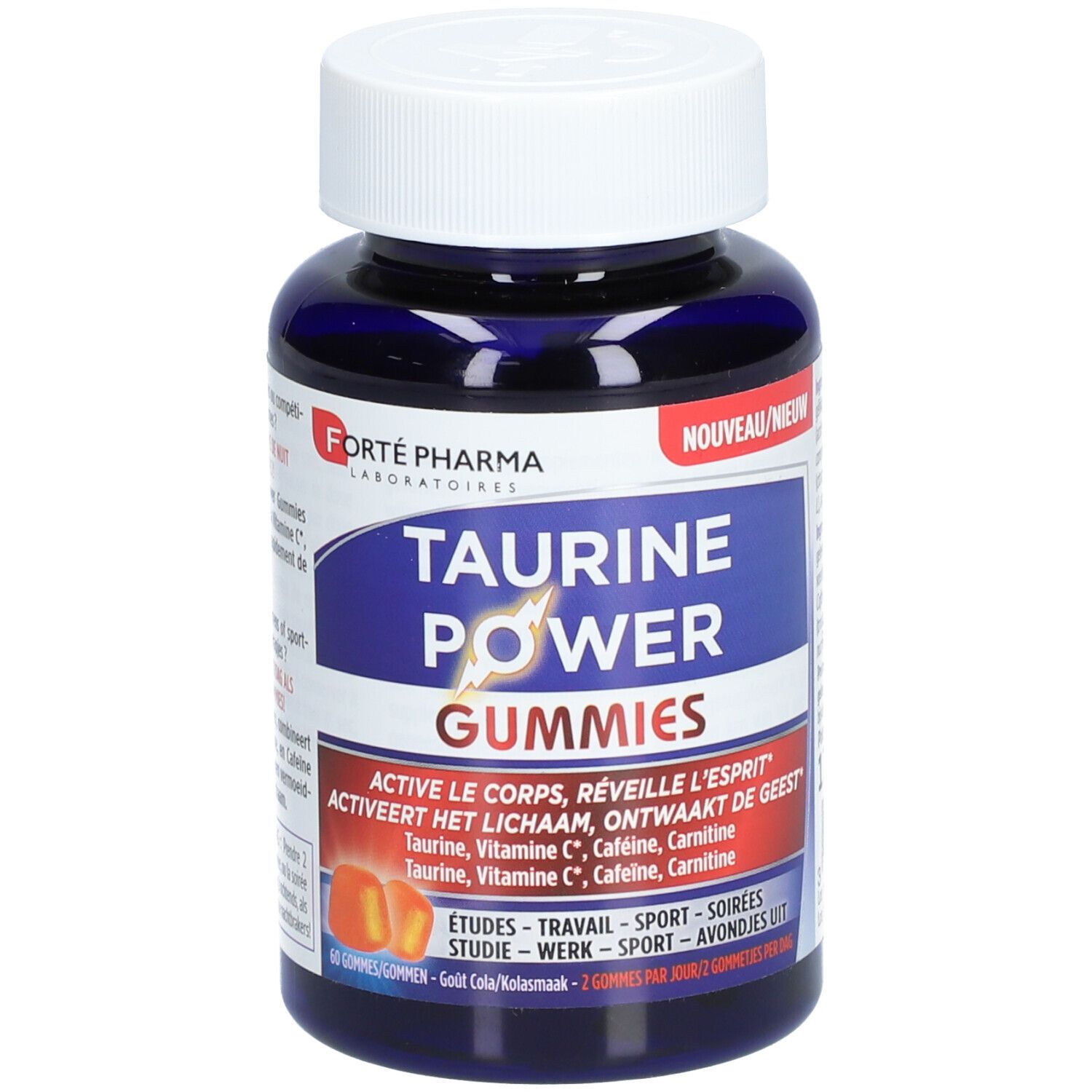 Forte Pharma Taurine Power Gummies
