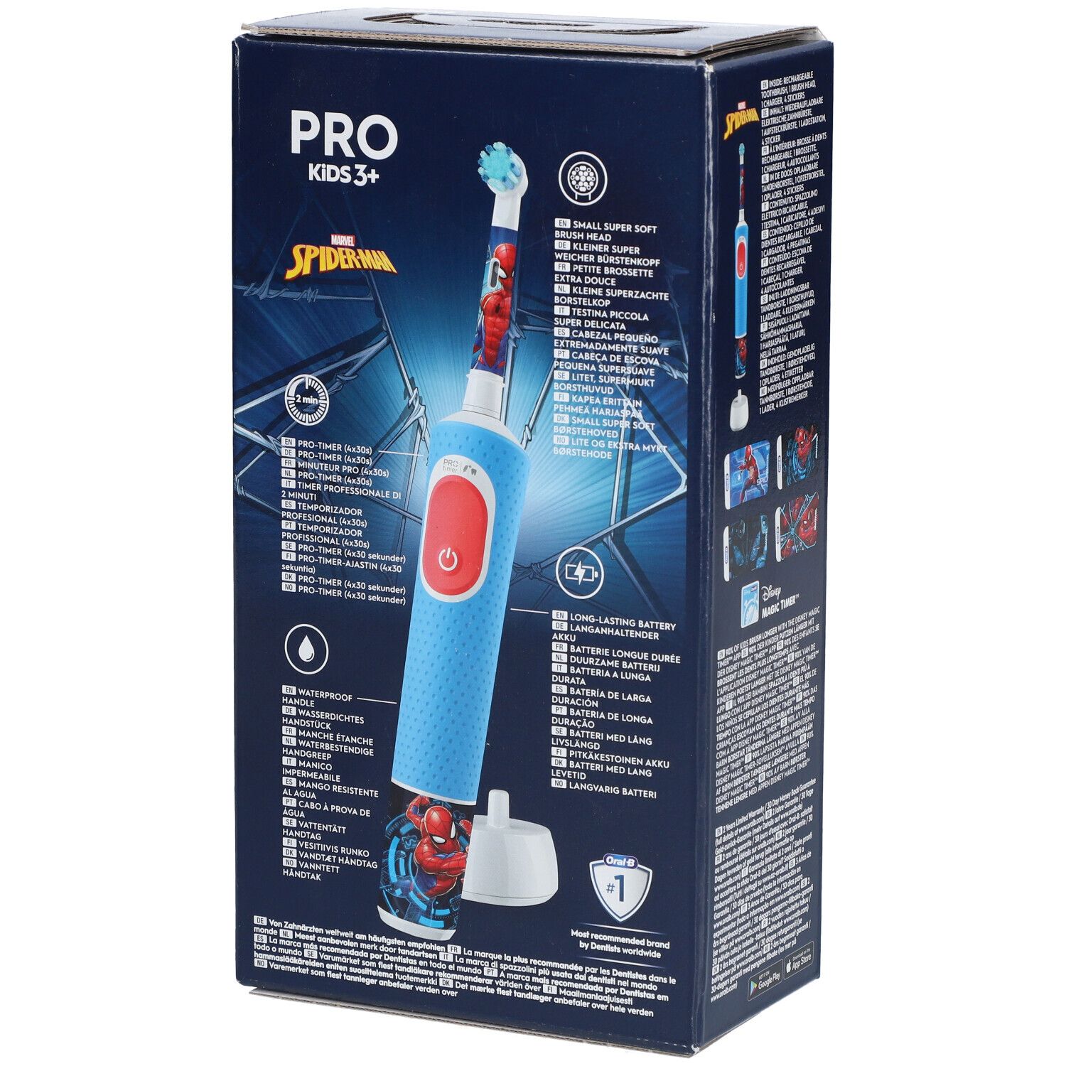 Braun Oral B Spazzolino Elettrico Pro Kids Spiderman