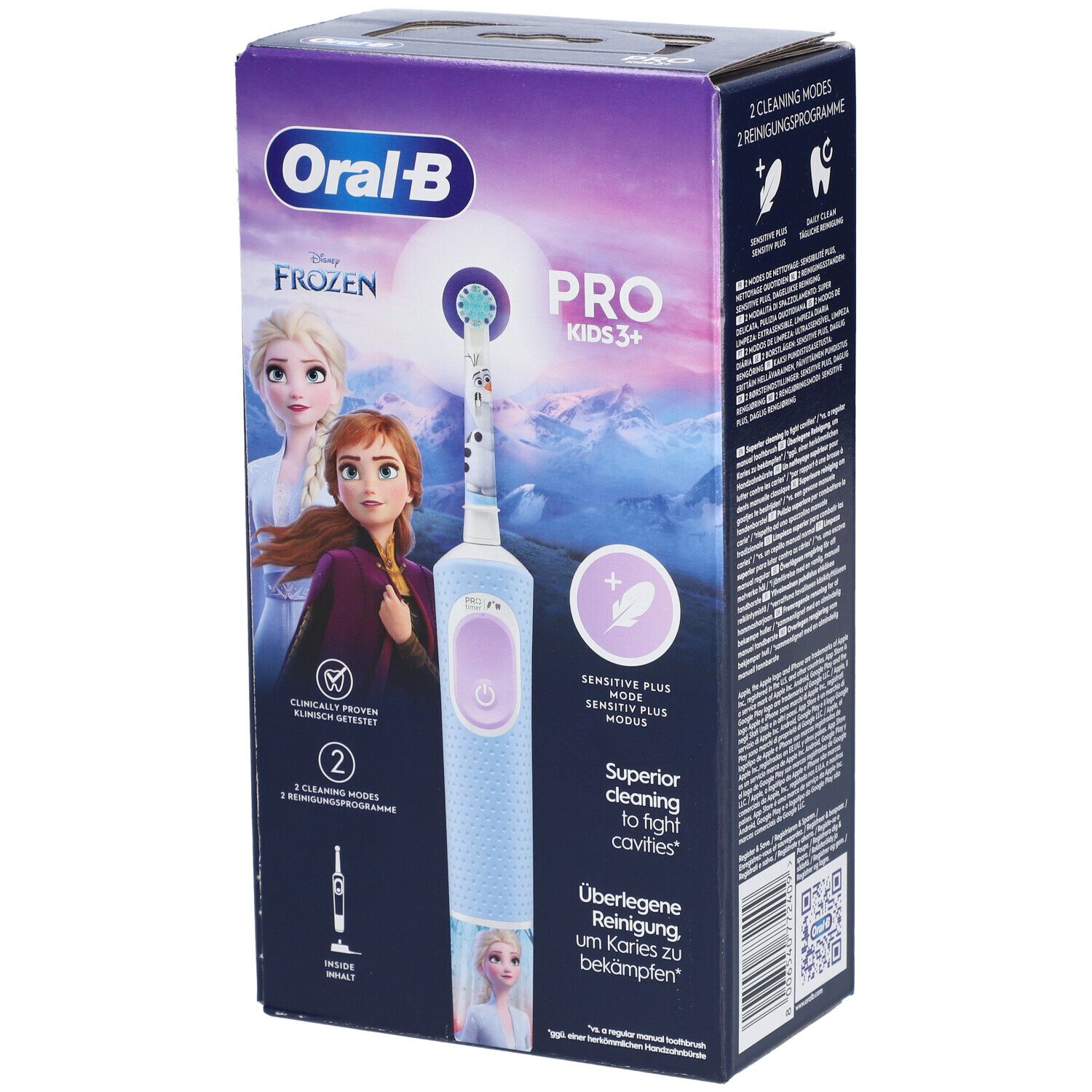 Oral-B - Elektrische Zahnbürste "Vitality Pro - Kids" Frozen