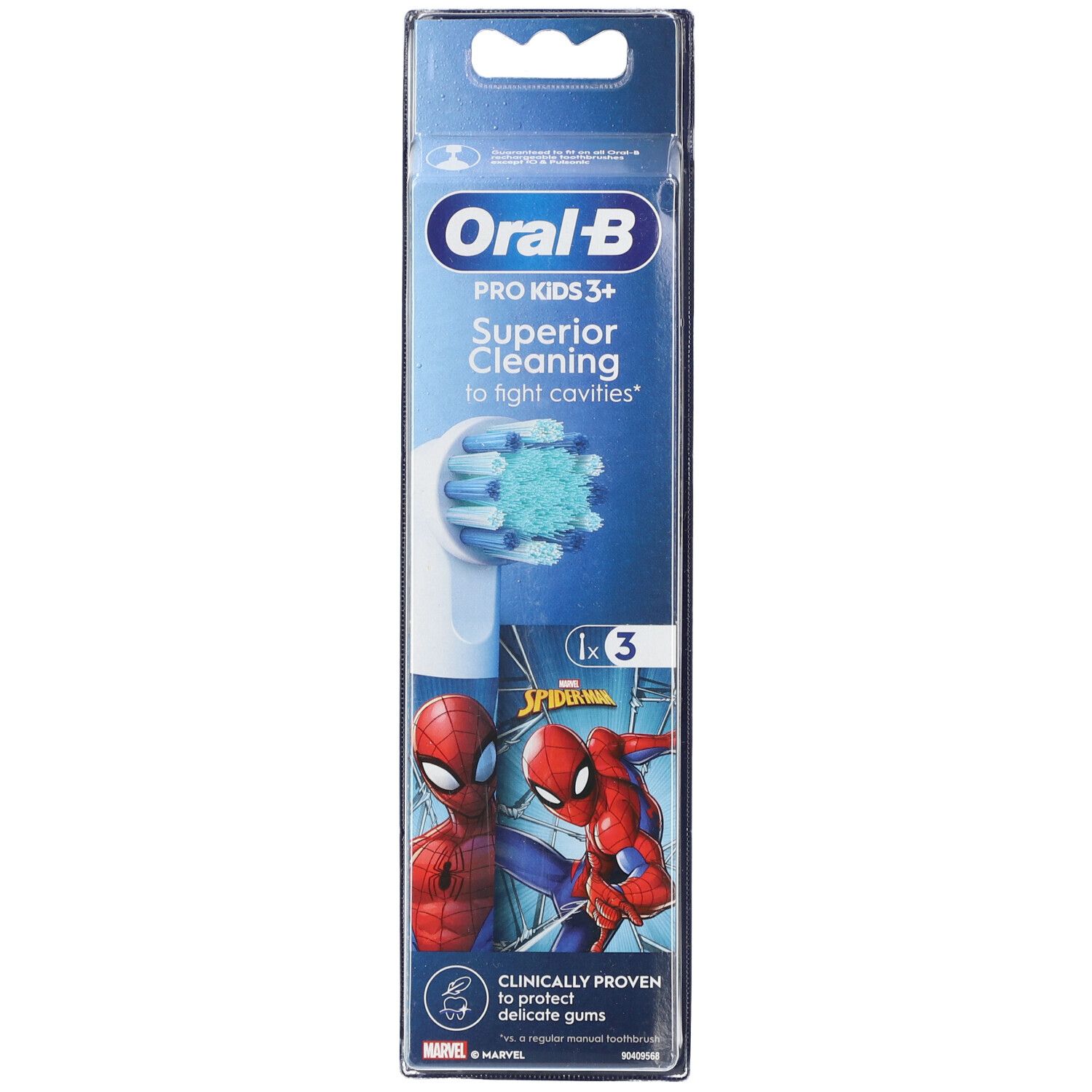 Oral-B Pro Kids 3+ Aufladen Spiderman