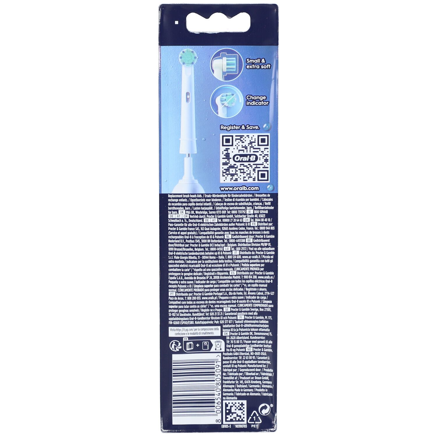 Oral-B Pro Kids 3+ Aufladen Spiderman