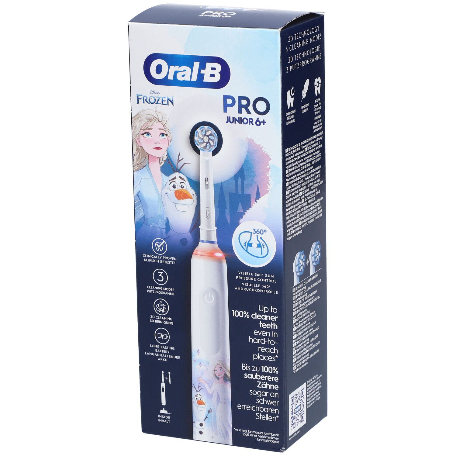 Oral-B JUNIOR PRO FROZEN Kinderzahnbürste