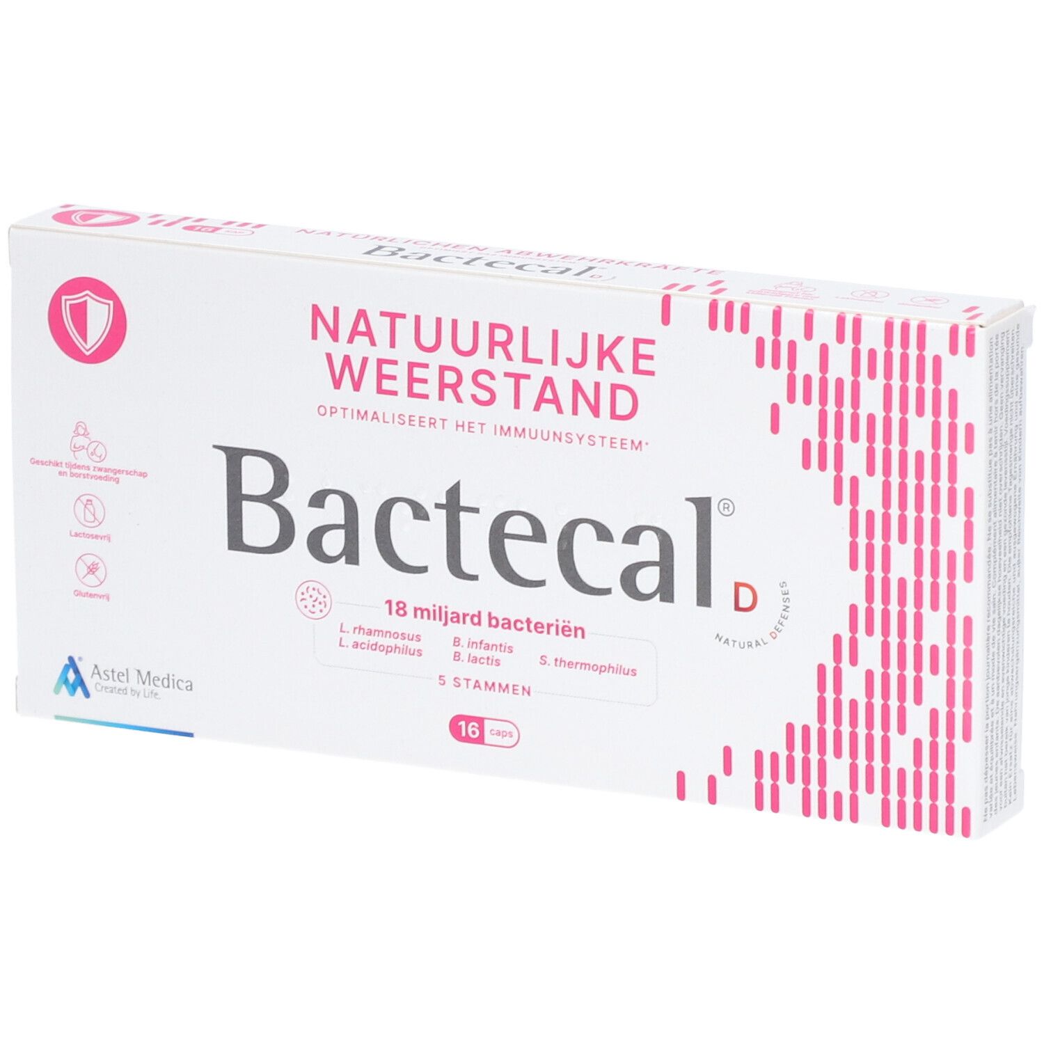 Bactecal D Packung mit 16 Beuteln, für natürliche Abwehrkräfte und das Immunsystem.