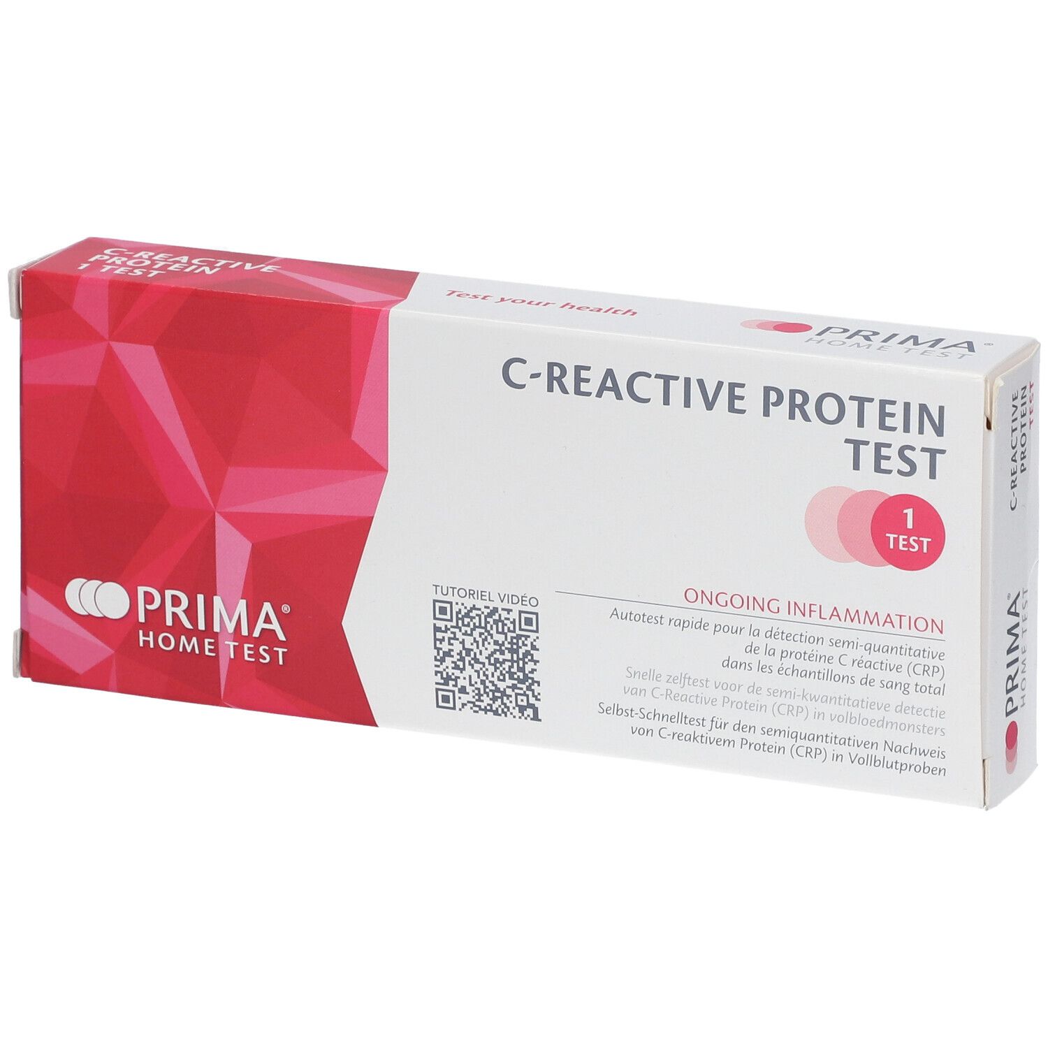 Prima Home Test C-reactive Protein 1st