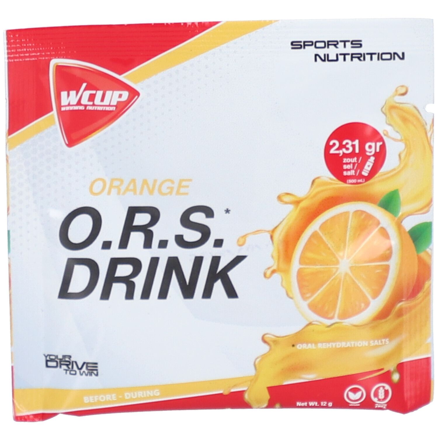 Wcup O.r.s. Boisson Orange