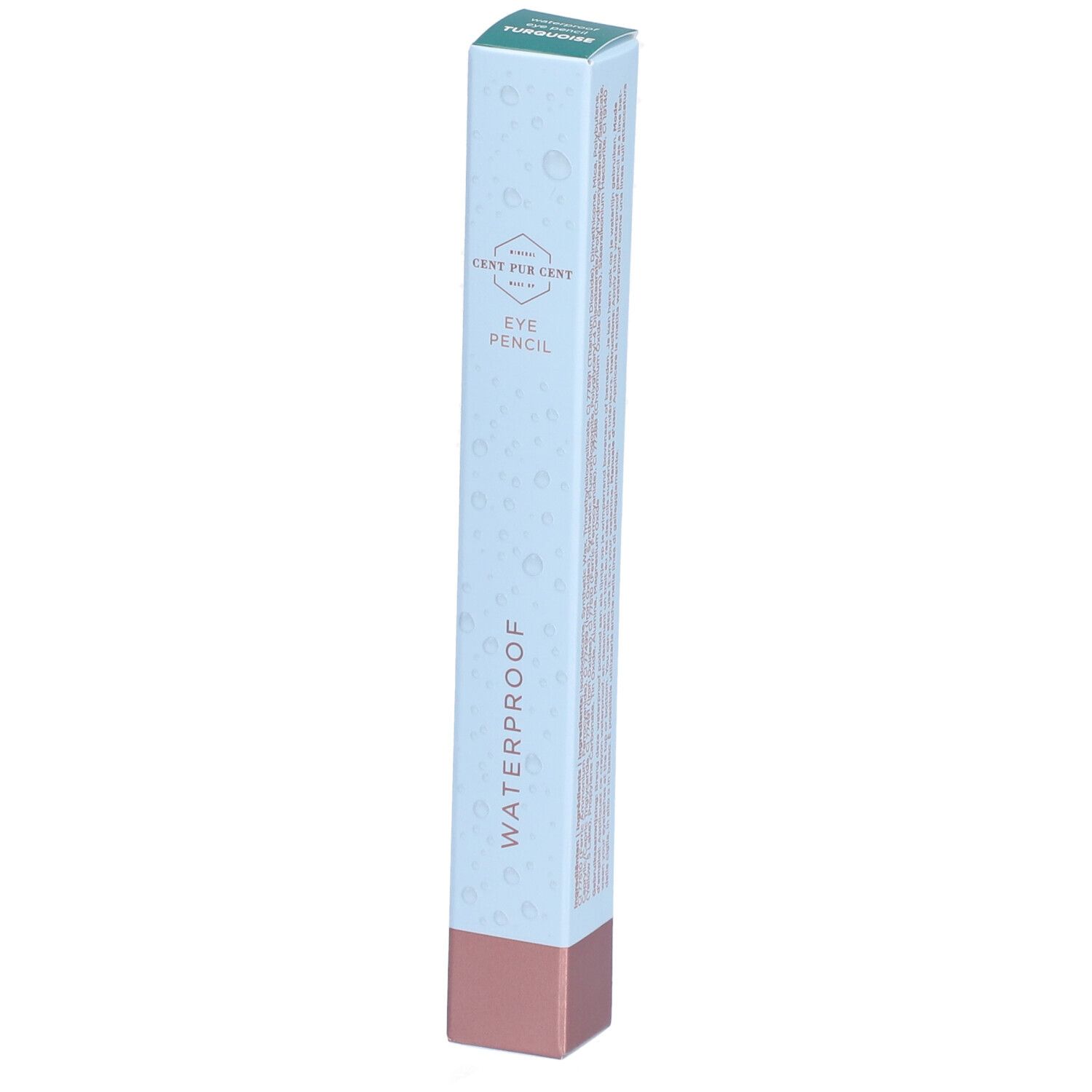 Cent Pur Cent Crayon pour les Yeux Waterproof Turquoise