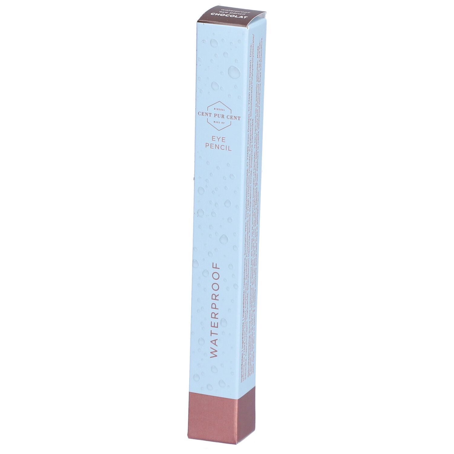 Cent PUR Cent Crayon pour les yeux résistant à l'eau Chocolat