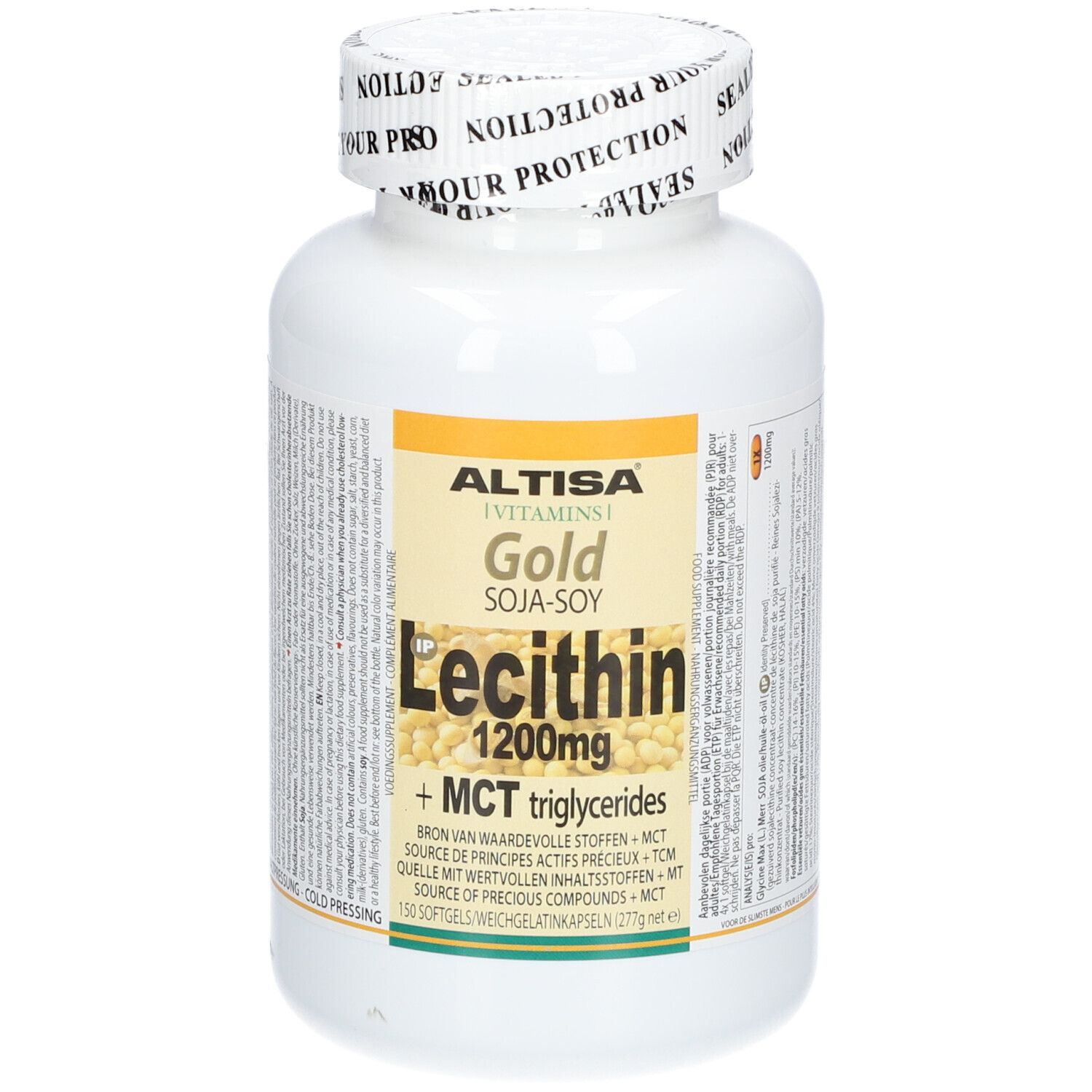 Altisa® Gold Soja-Soy Lecithin 1200 mg