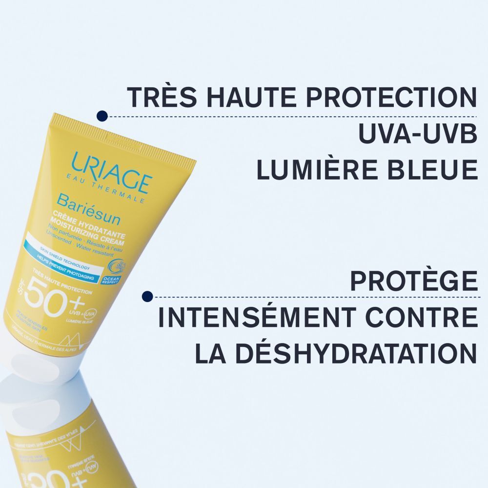 Emballage du produit. Boîte et tube jaunes avec informations.